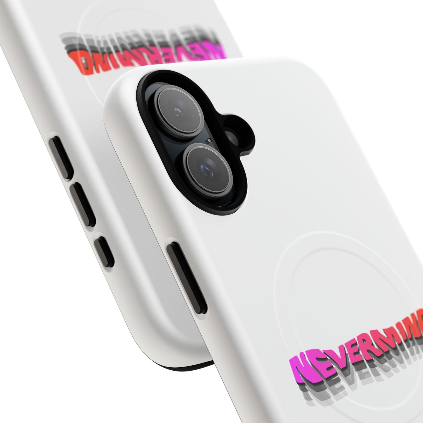 Wavy Groovy Typography Tough Magnetic Case