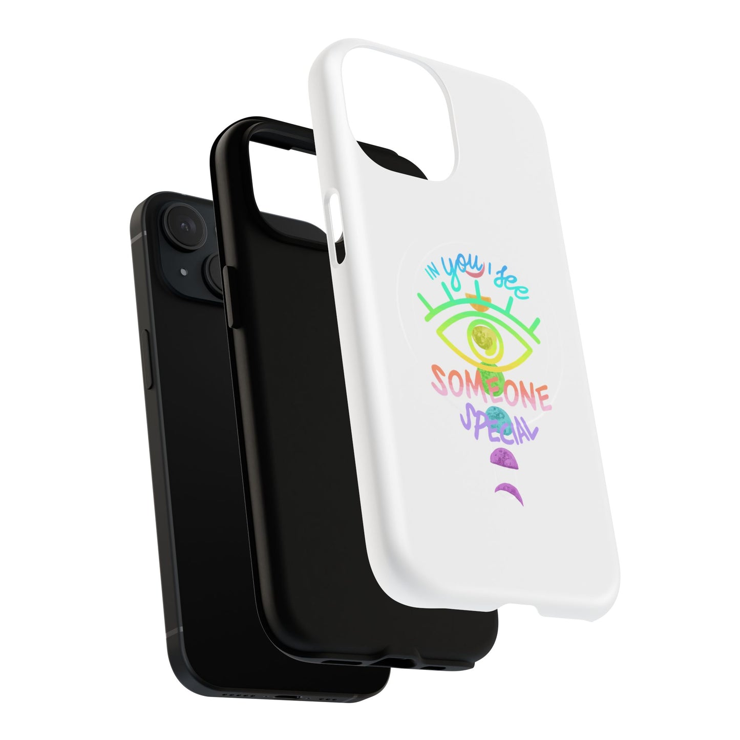 Rainbow Lunar Phases Tough Magnetic Case