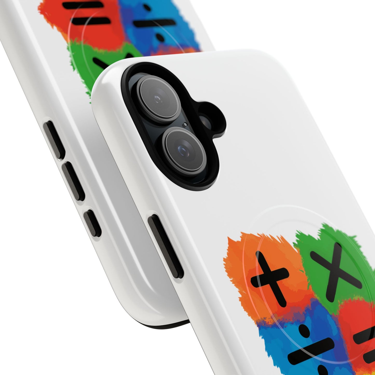 Orange Equals Symbol Tough Magnetic case