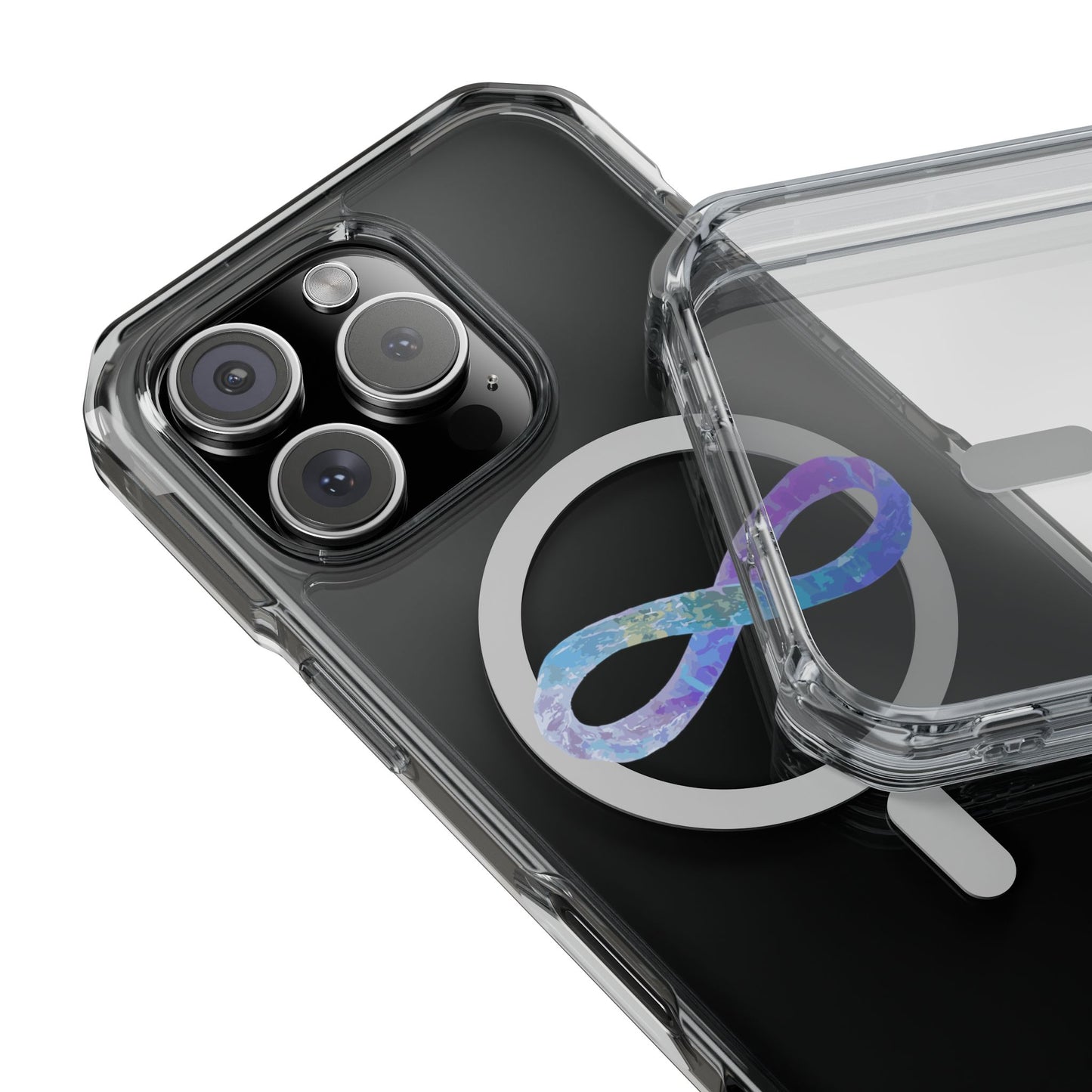 Cosmic Infinity Loop Magnetic Clear Impact case