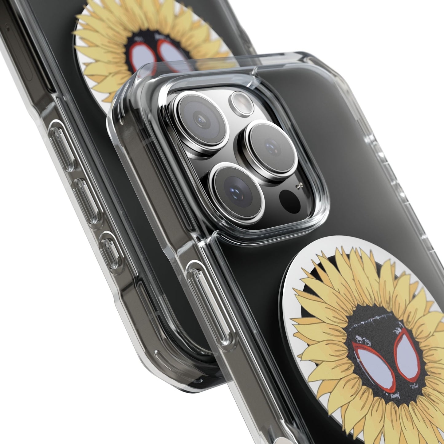 Sunflower Mask Illustration Magnetic Impact Case
