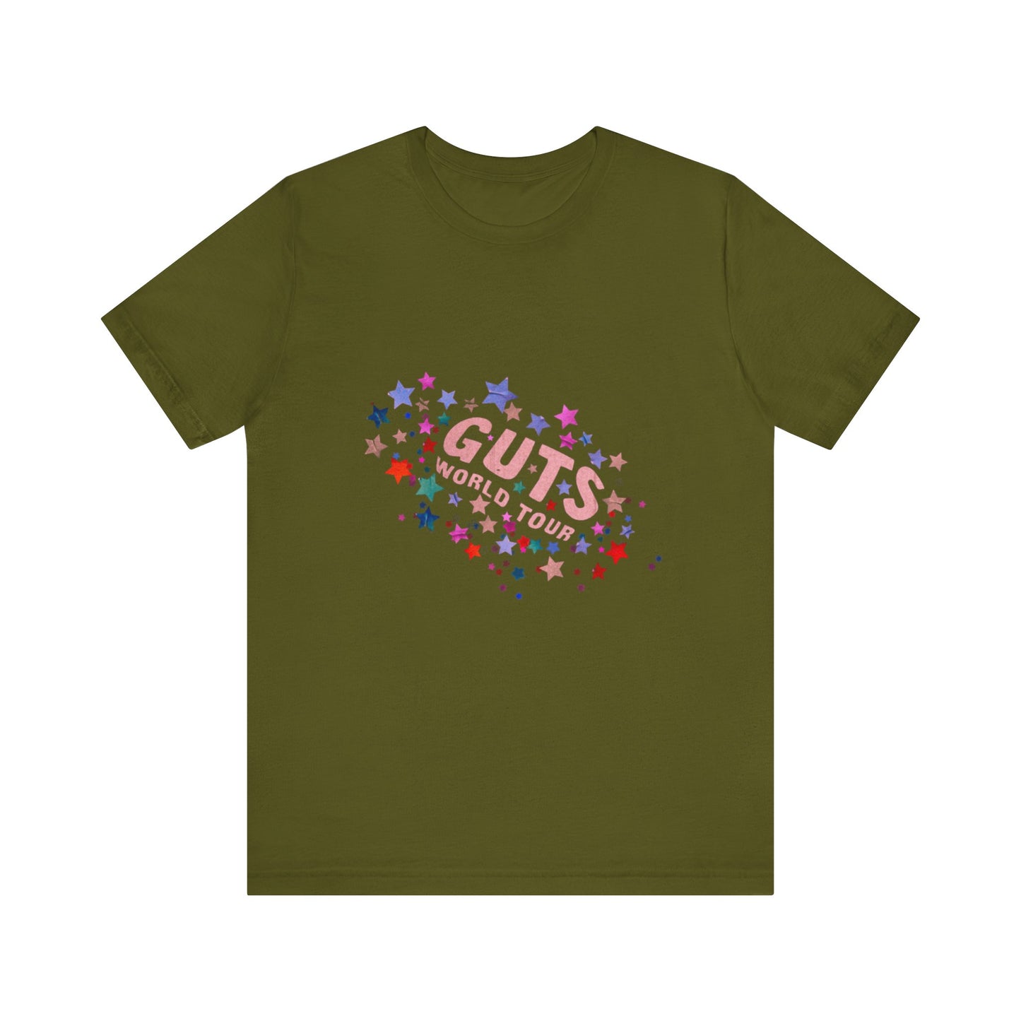 Olivia Rodrigo Unisex Jersey Short Sleeve Tee - Guts World Tour
