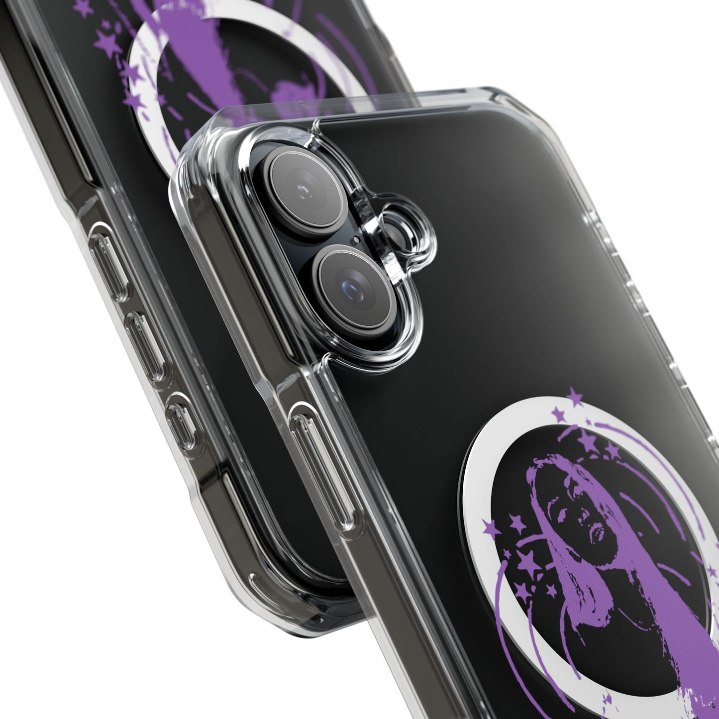 Olivia Rodrigo Star Portrait Magnetic Clear Impact Case