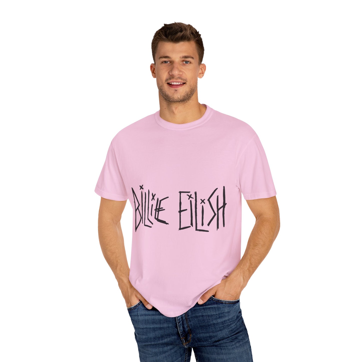 Twisted Ink Font Unisex Dyed T-shirt