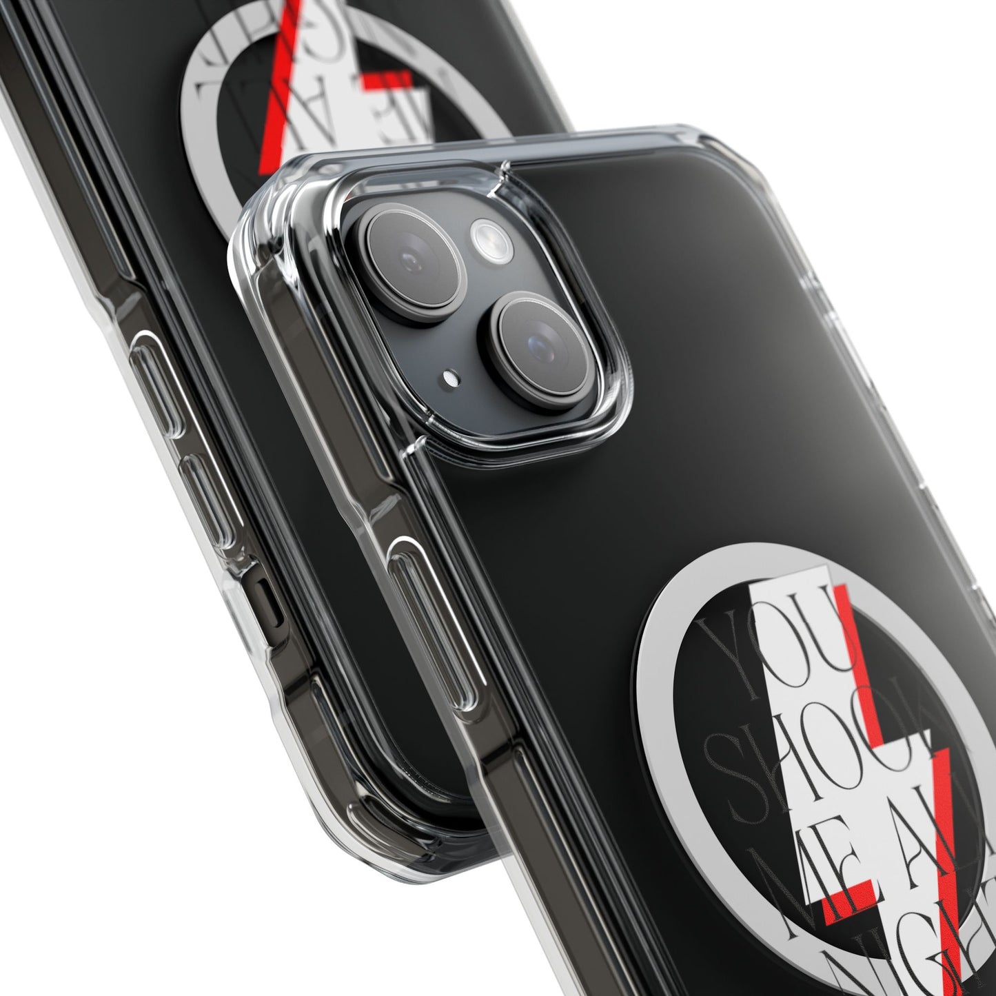 Rock Evolution Graphic Magnetic Clear Impact case