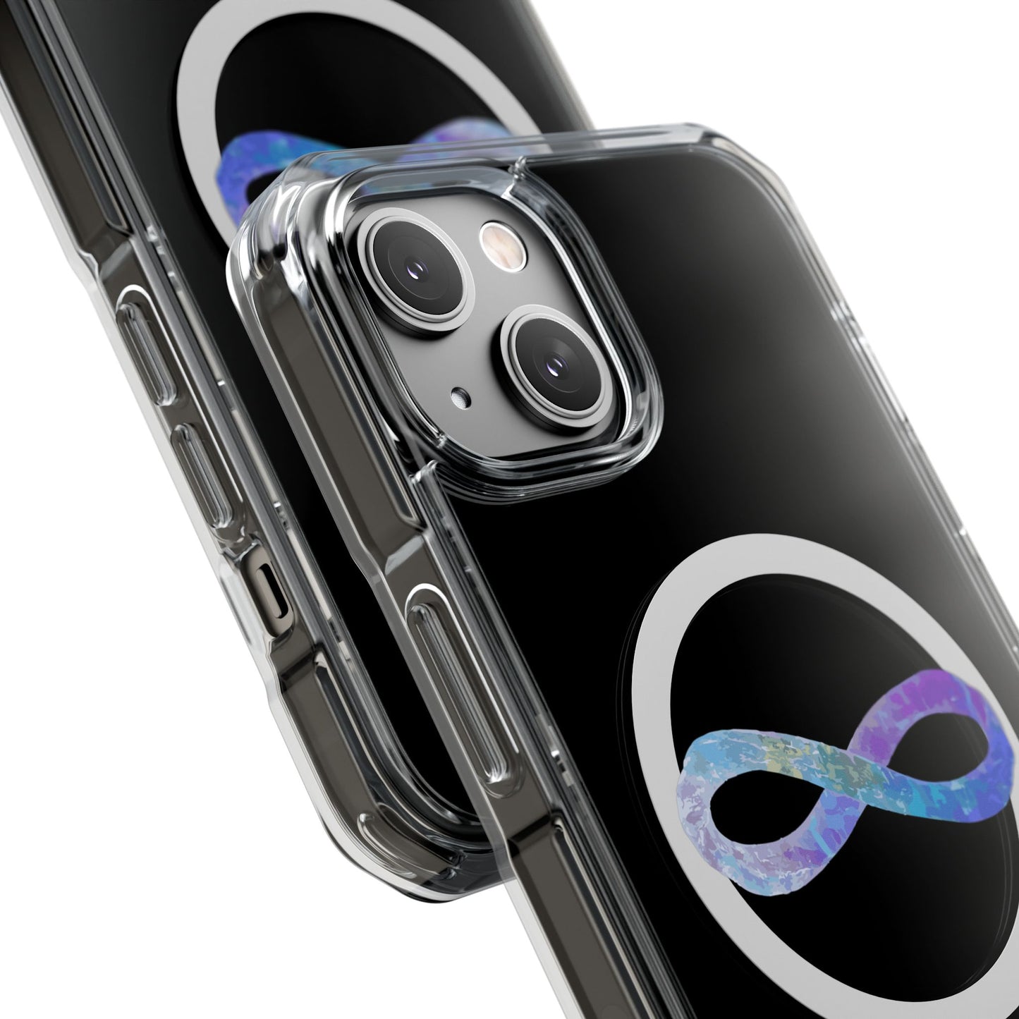 Cosmic Infinity Loop Magnetic Clear Impact case