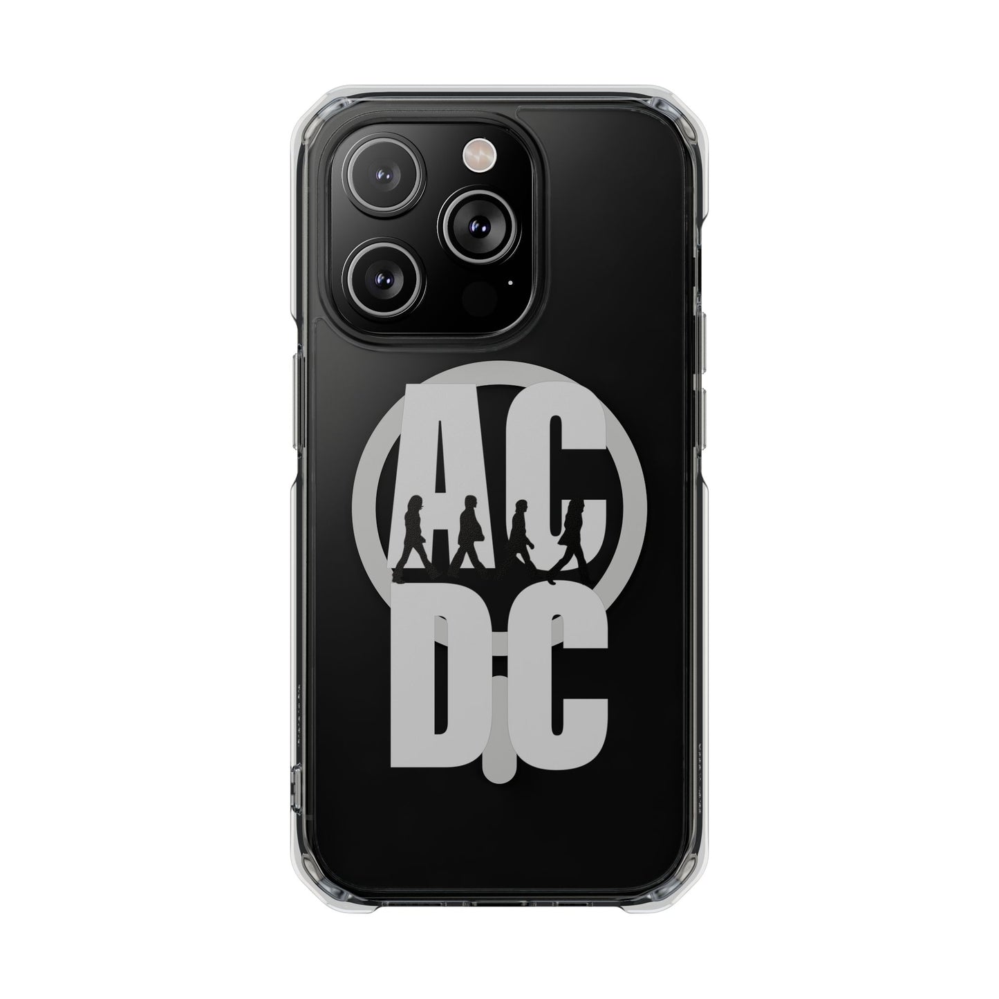 Retro Walk Rock Magnetic Clear Impact case
