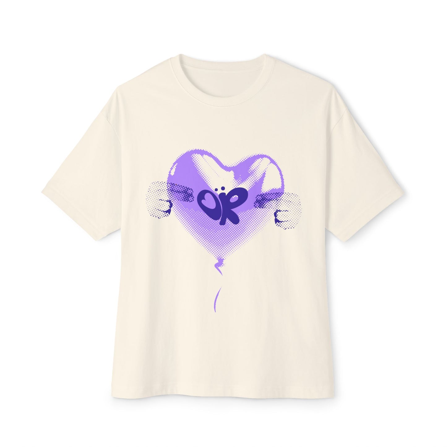 Heart Balloon OR Pop Art-Oversized Tee