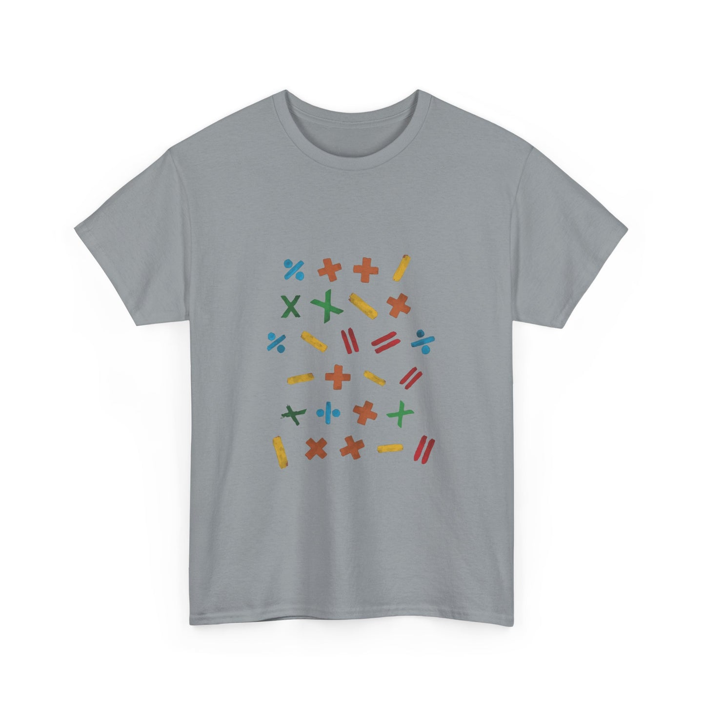 Minimalist Paw Print Unisex Heavy Cotton Tee