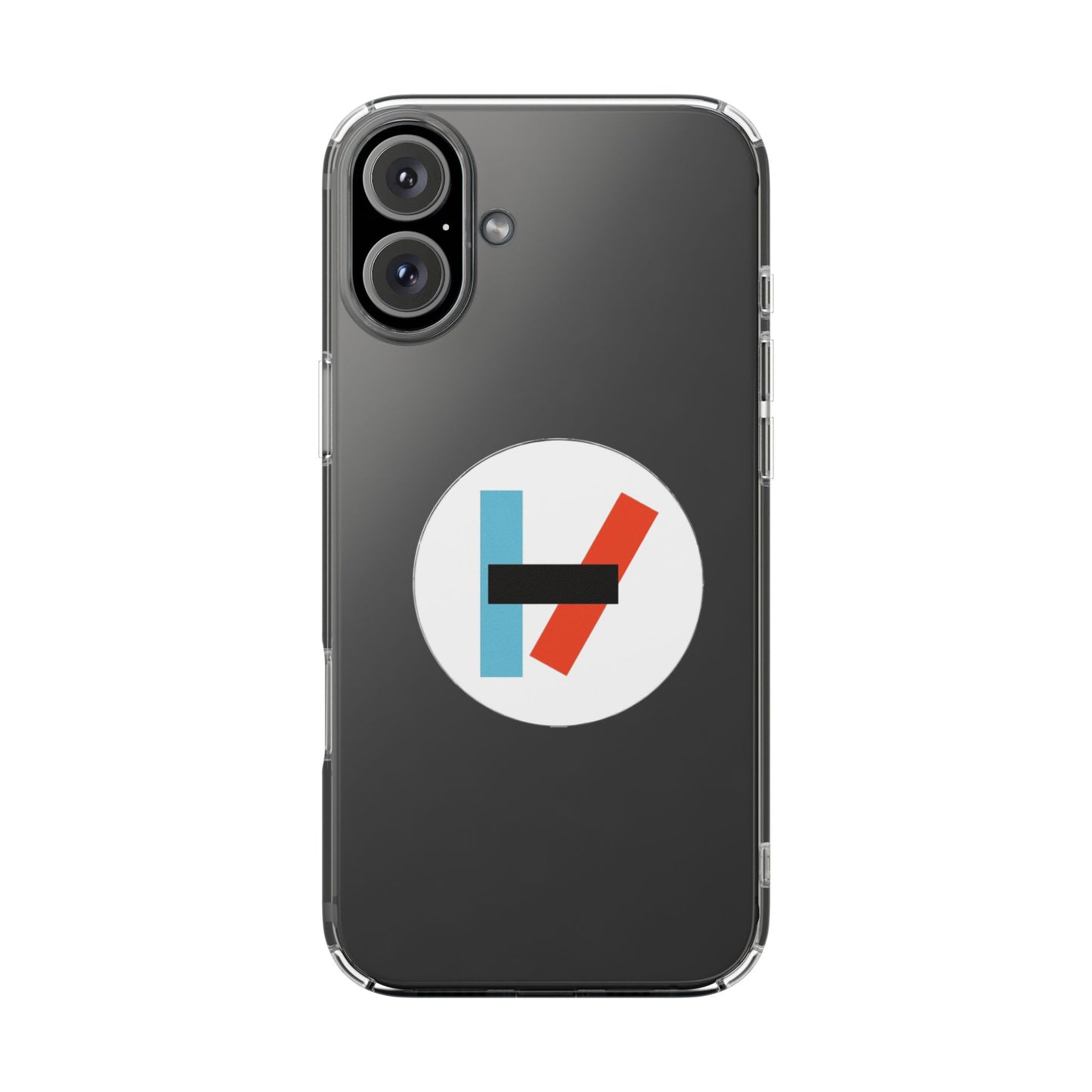 Circle Flame Clear Case