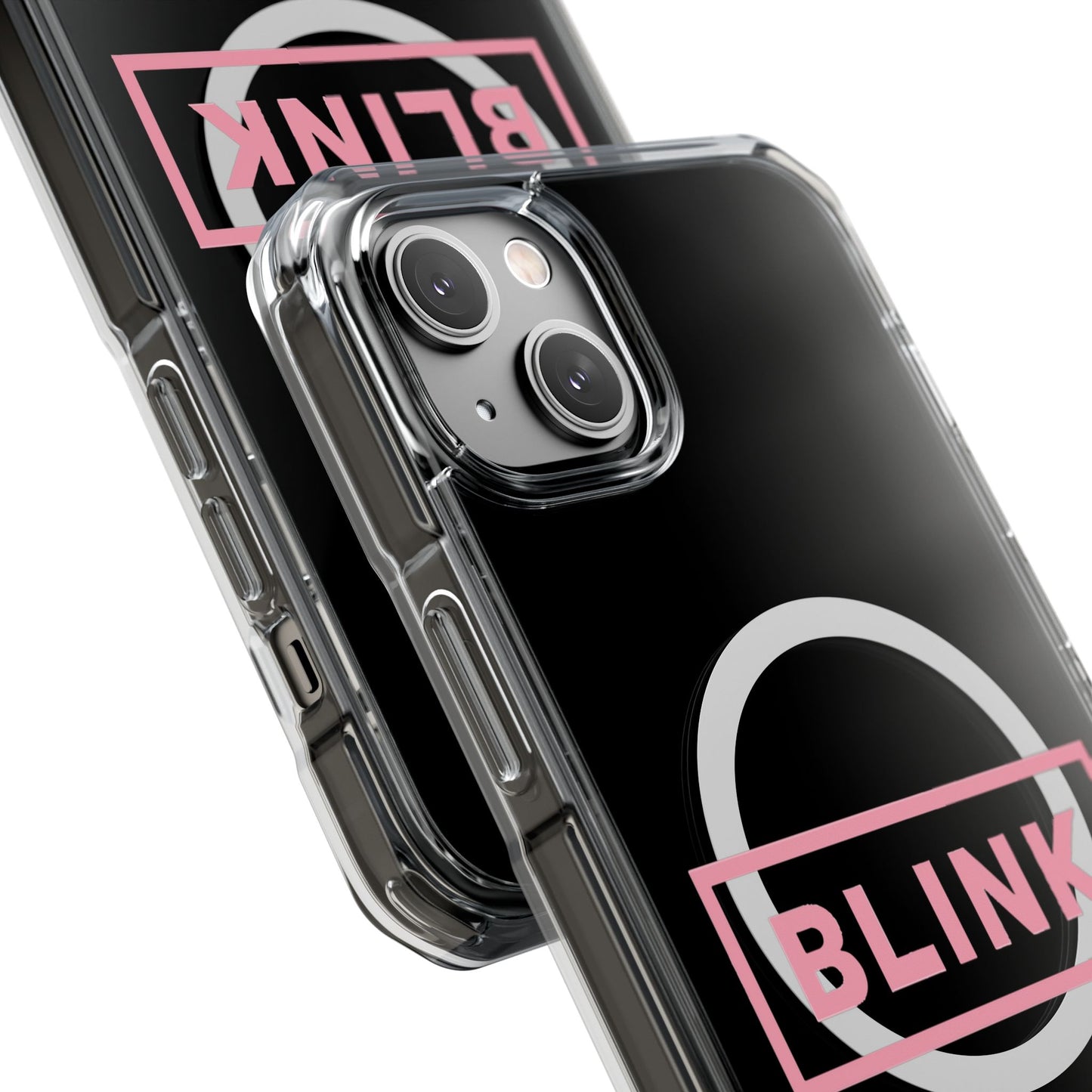 Minimal BLINK Logo - Magnetic Clear Impact Case