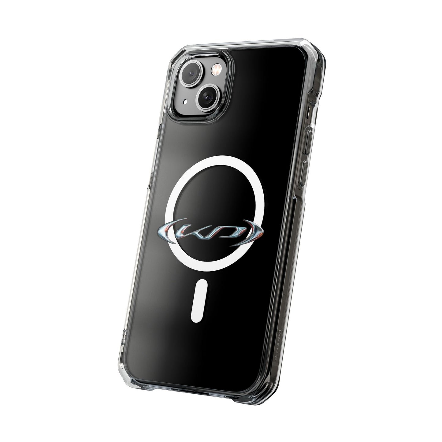 Neon‑Gradient Rua Magnetic Clear Impact cases
