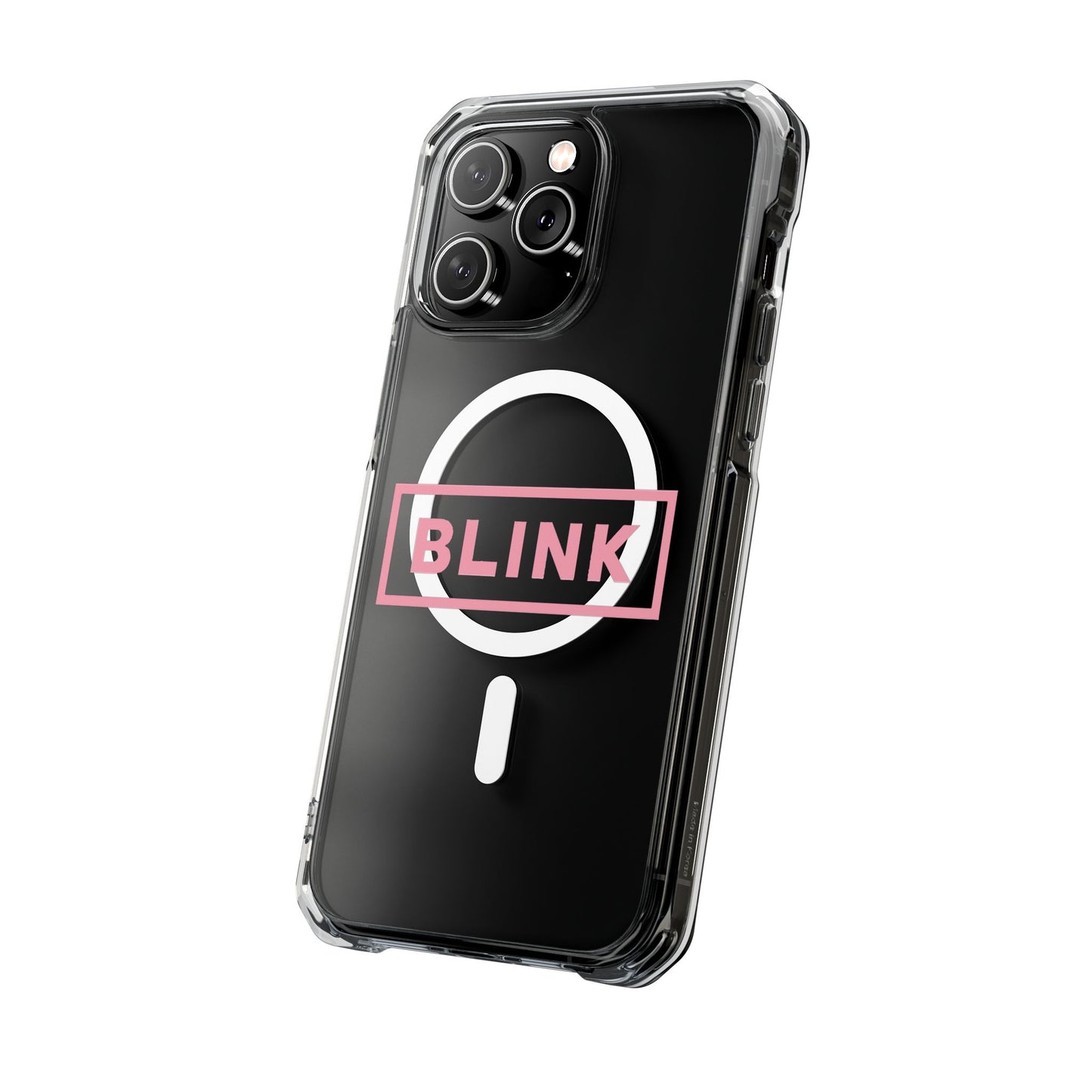 Minimal BLINK Logo - Magnetic Clear Impact Case
