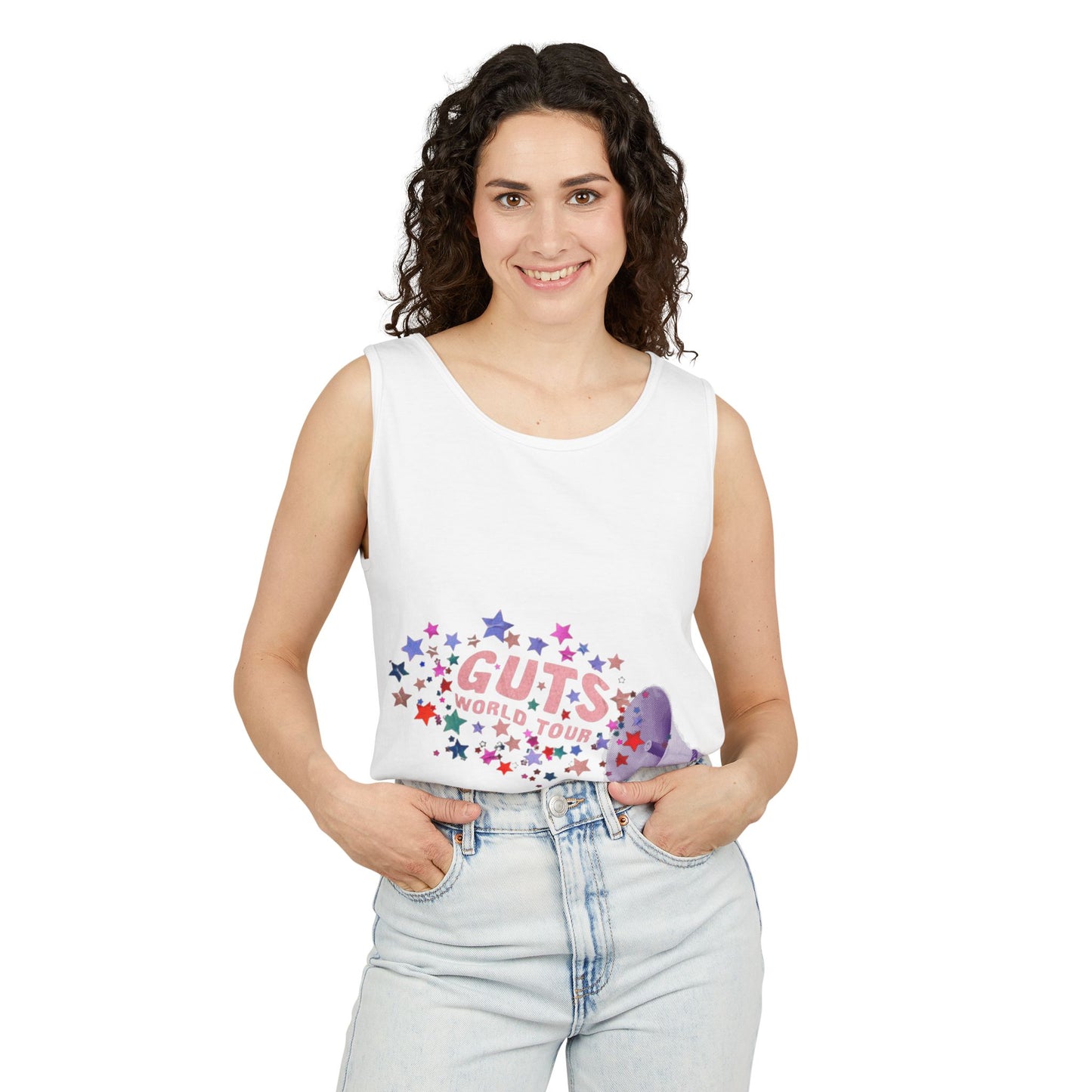 Guts World Tour Megaphone-Dyed Tank Top