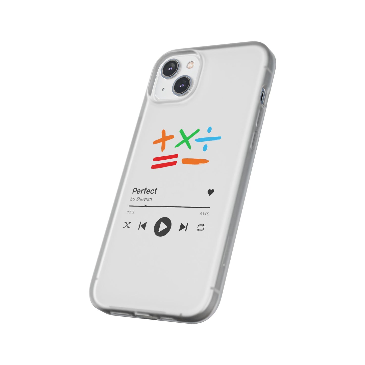 Flexi Case – Ed Sheeran Music Design (iPhone X–16 Pro Max)