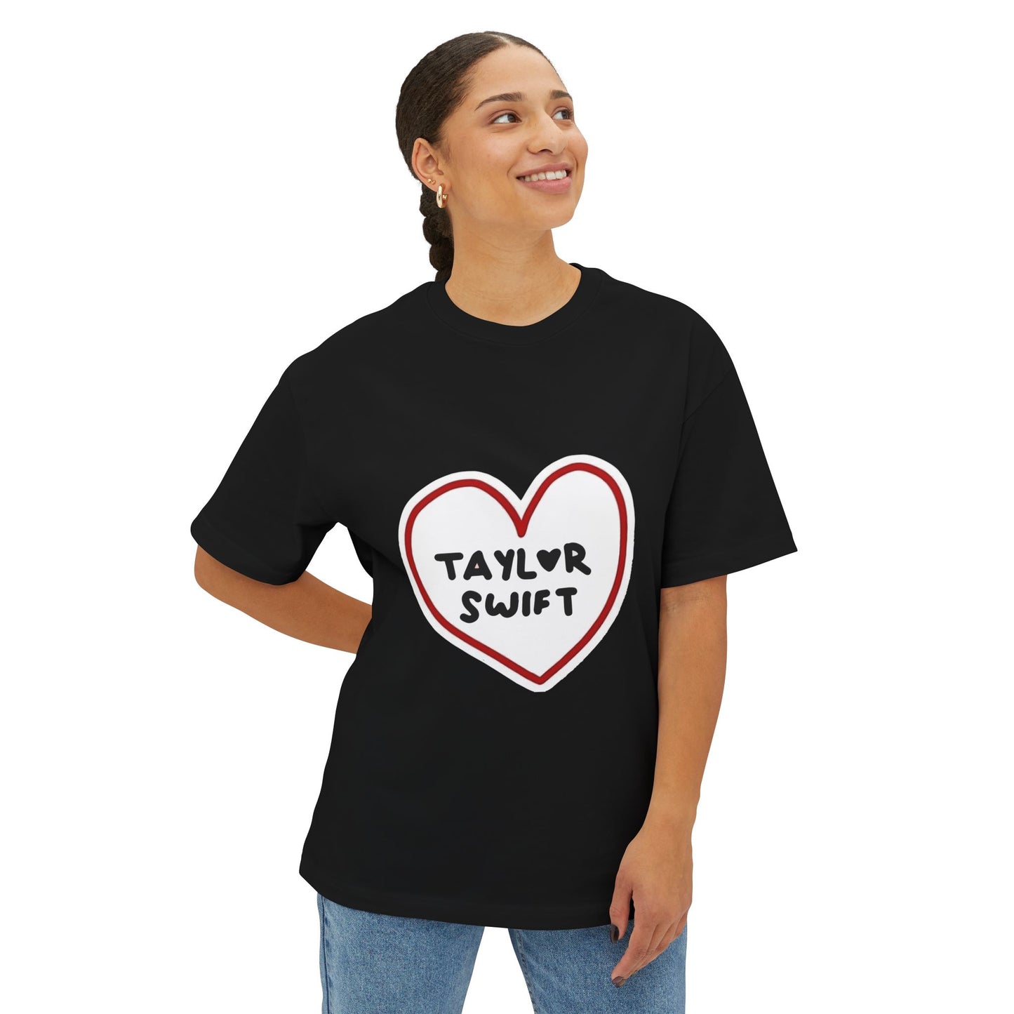 Heartbeats & Midnights Unisex Oversized Boxy Tee