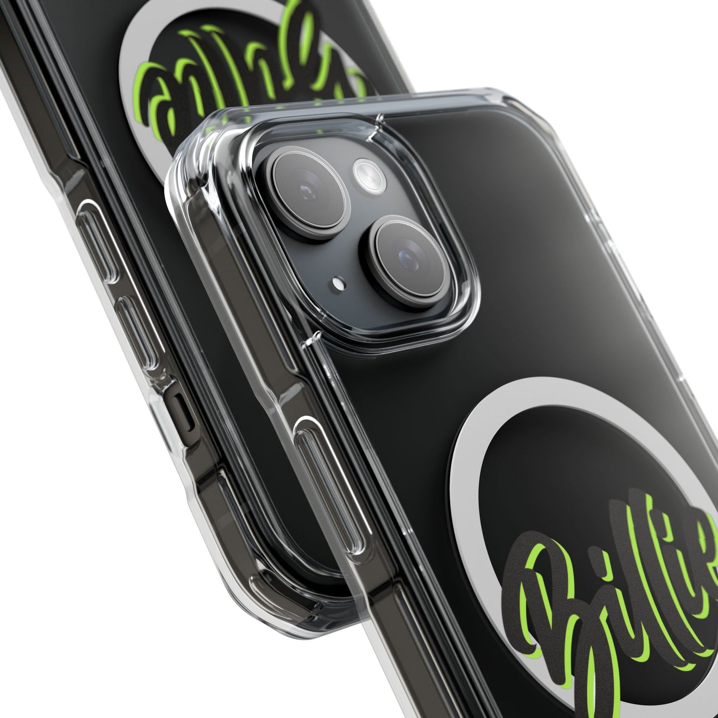 Electric Script Vibes Magnetic Clear Impact Case