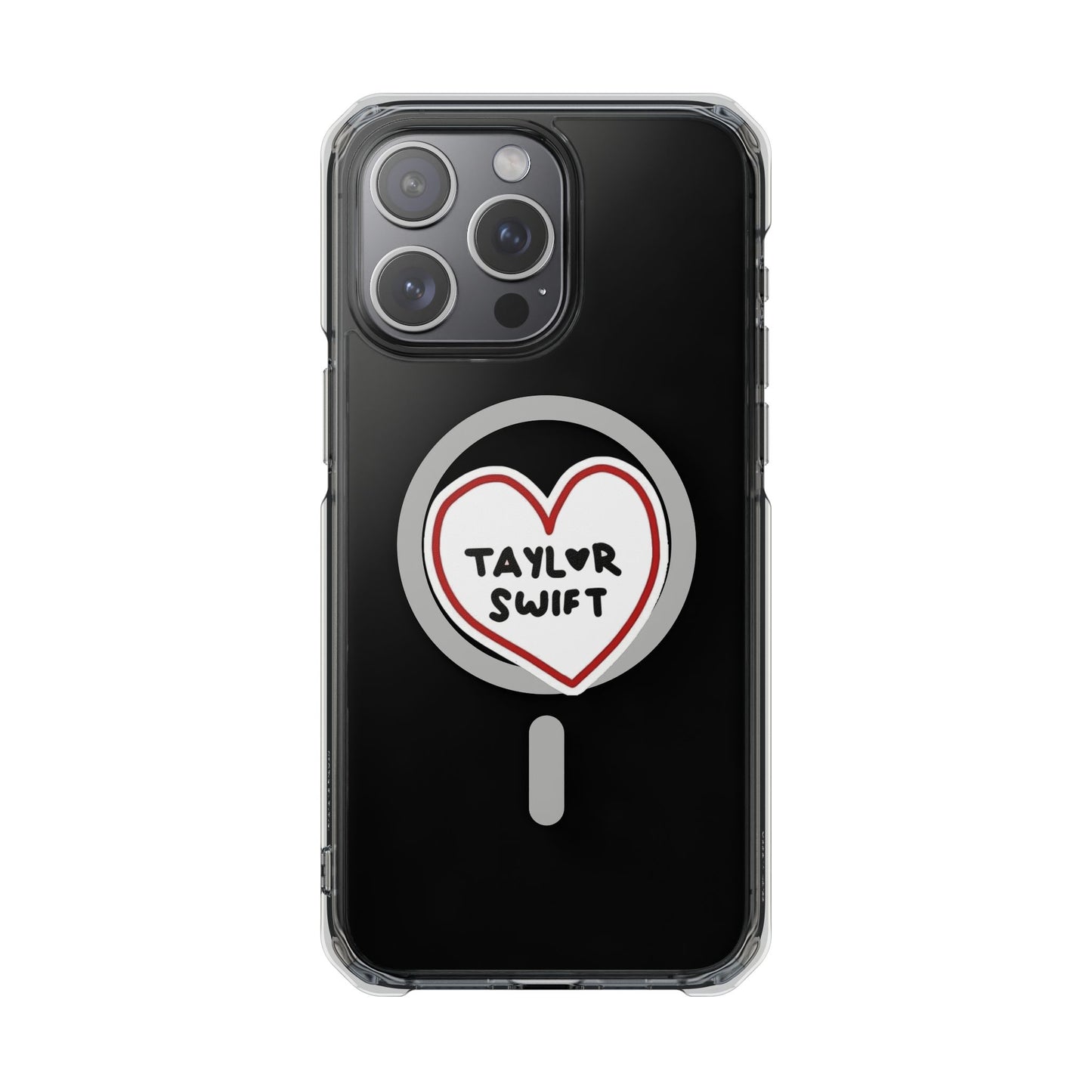 Heartbeats & Midnights Magnetic clear Impact Case