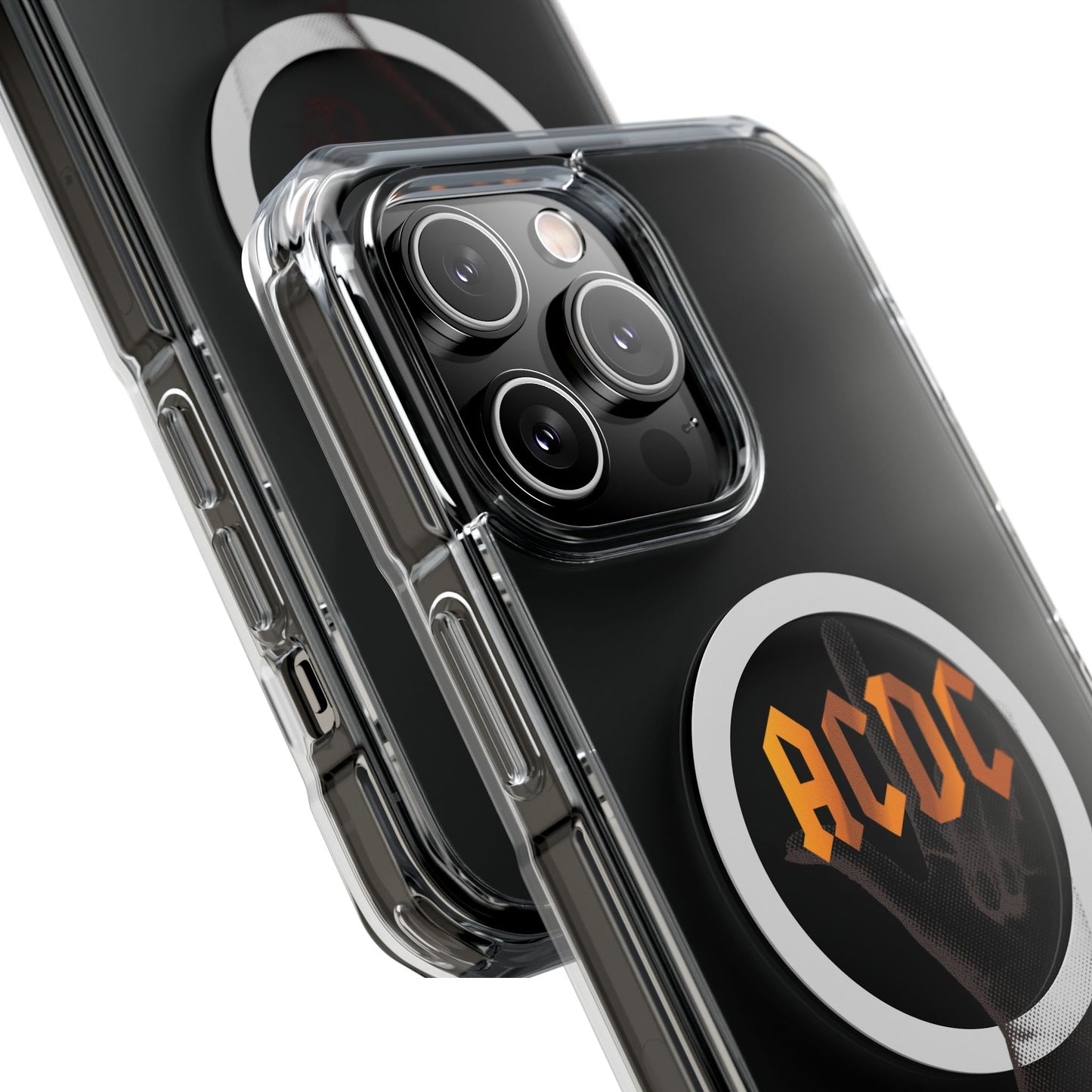 Retro Thunderbolt Magnetic Clear Impact case