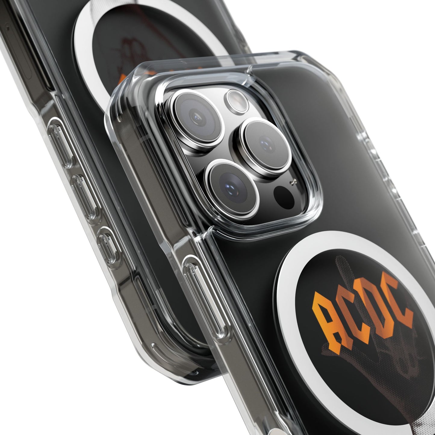 Retro Thunderbolt Magnetic Clear Impact case