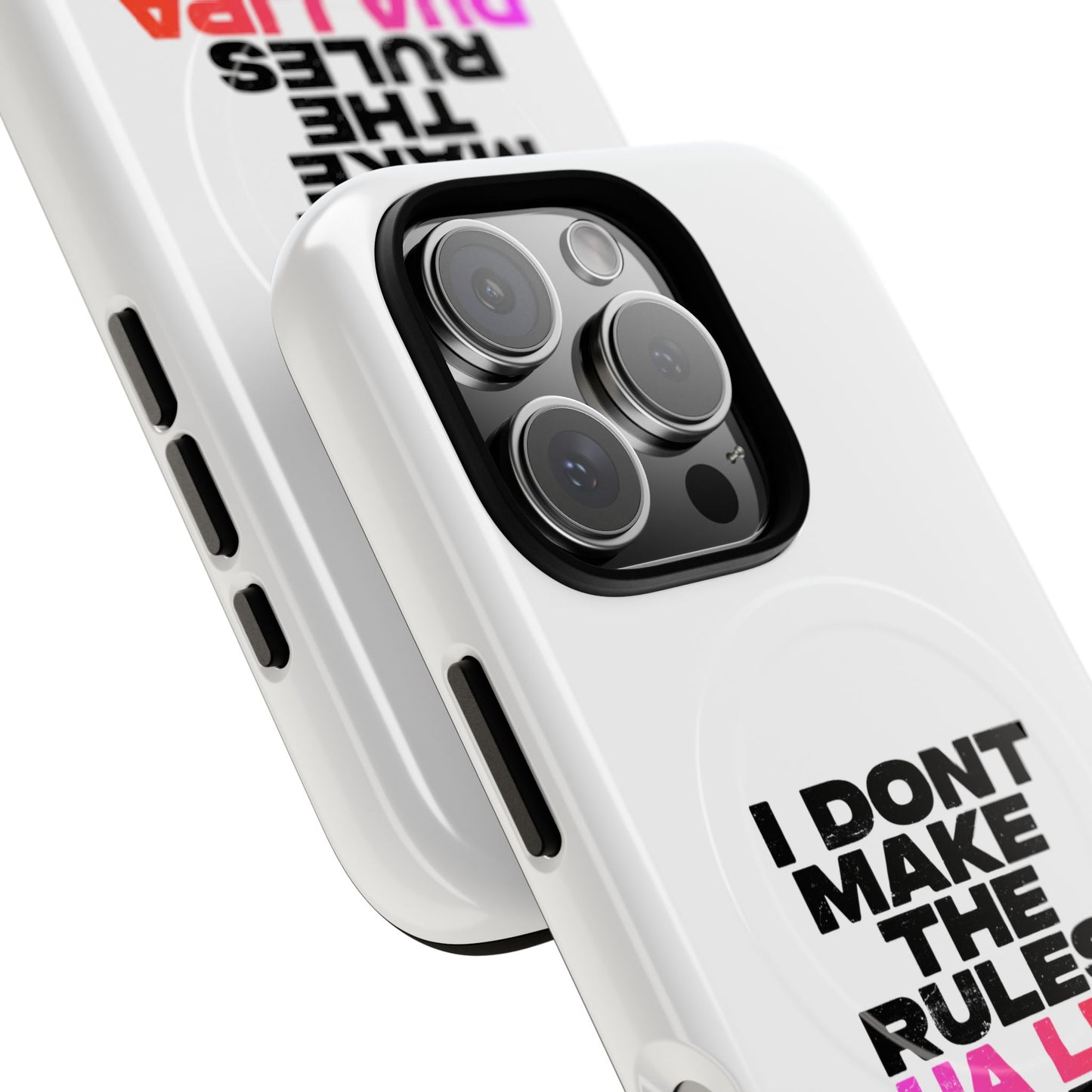 Retro Fade Letter Tough Magnetic Case