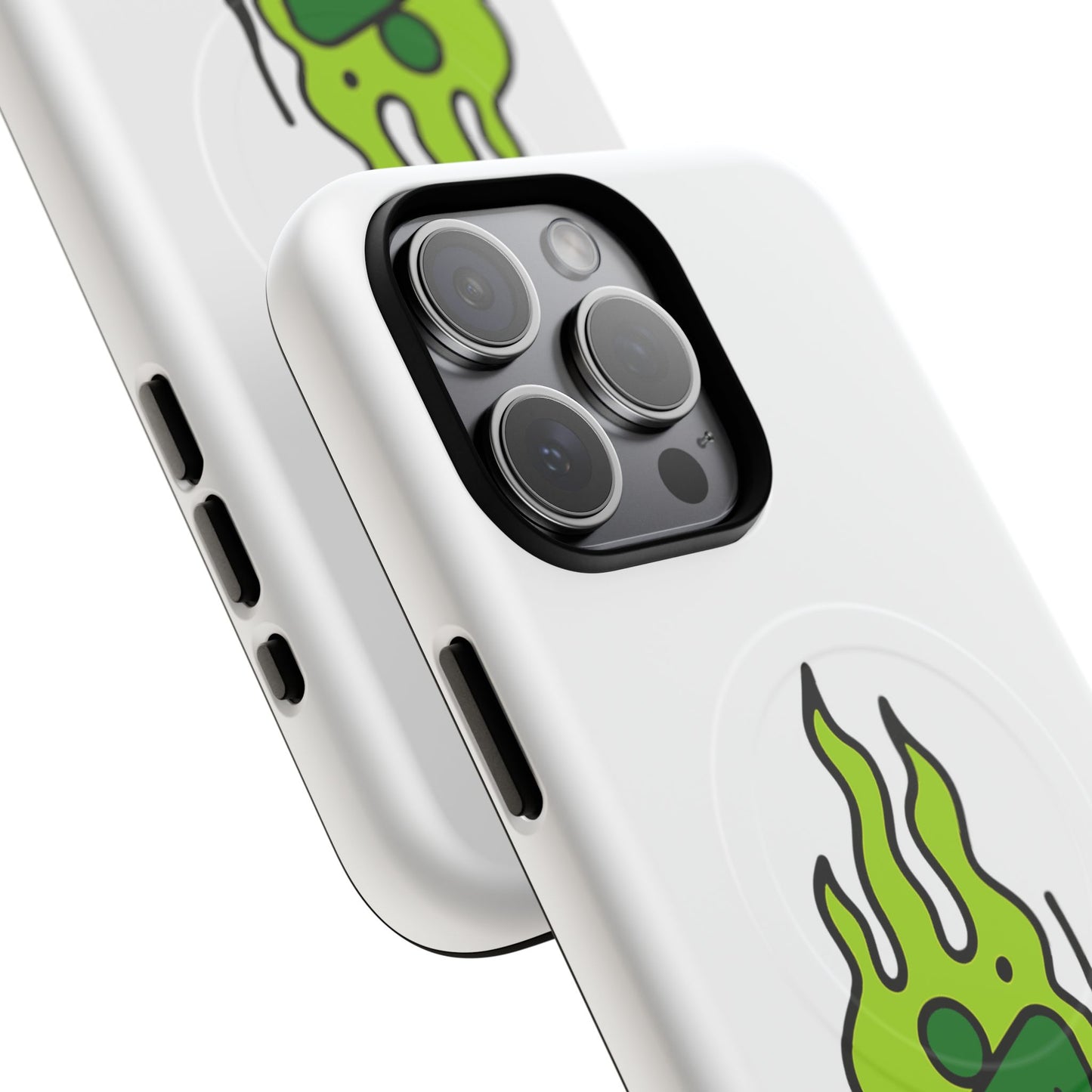 Green Flame Icon Tough Magnetic Case