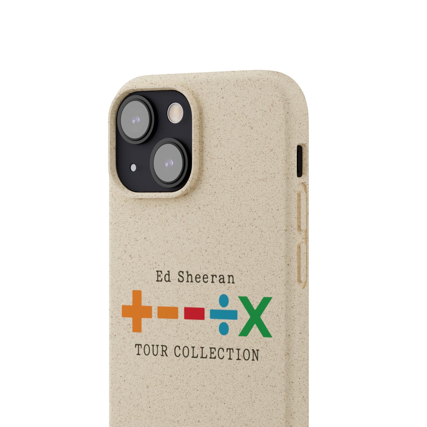 Biodegradable Cases for iPhone 12 to 16 Pro Max Showcasing – Ed Sheeran Edition