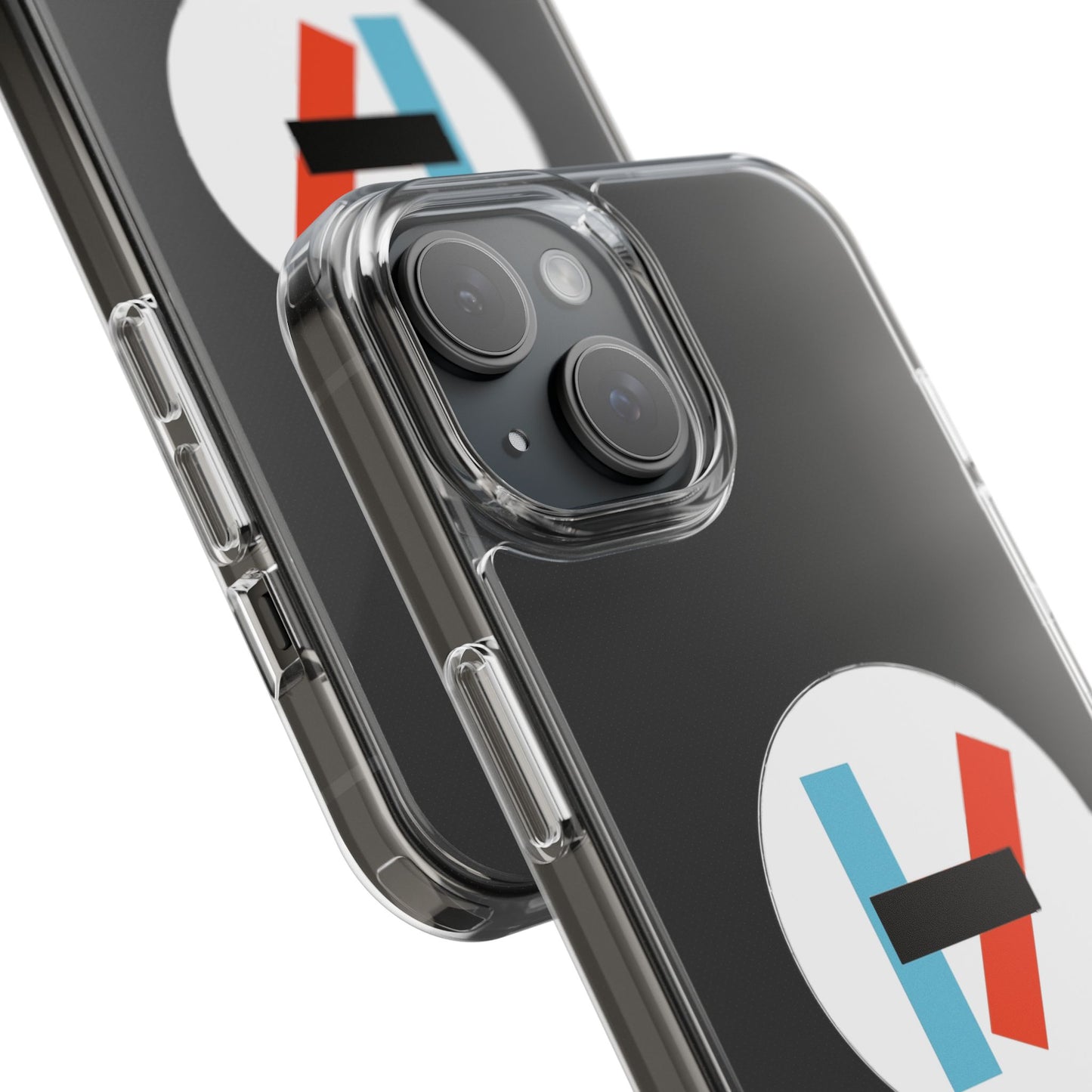 Circle Flame Clear Case