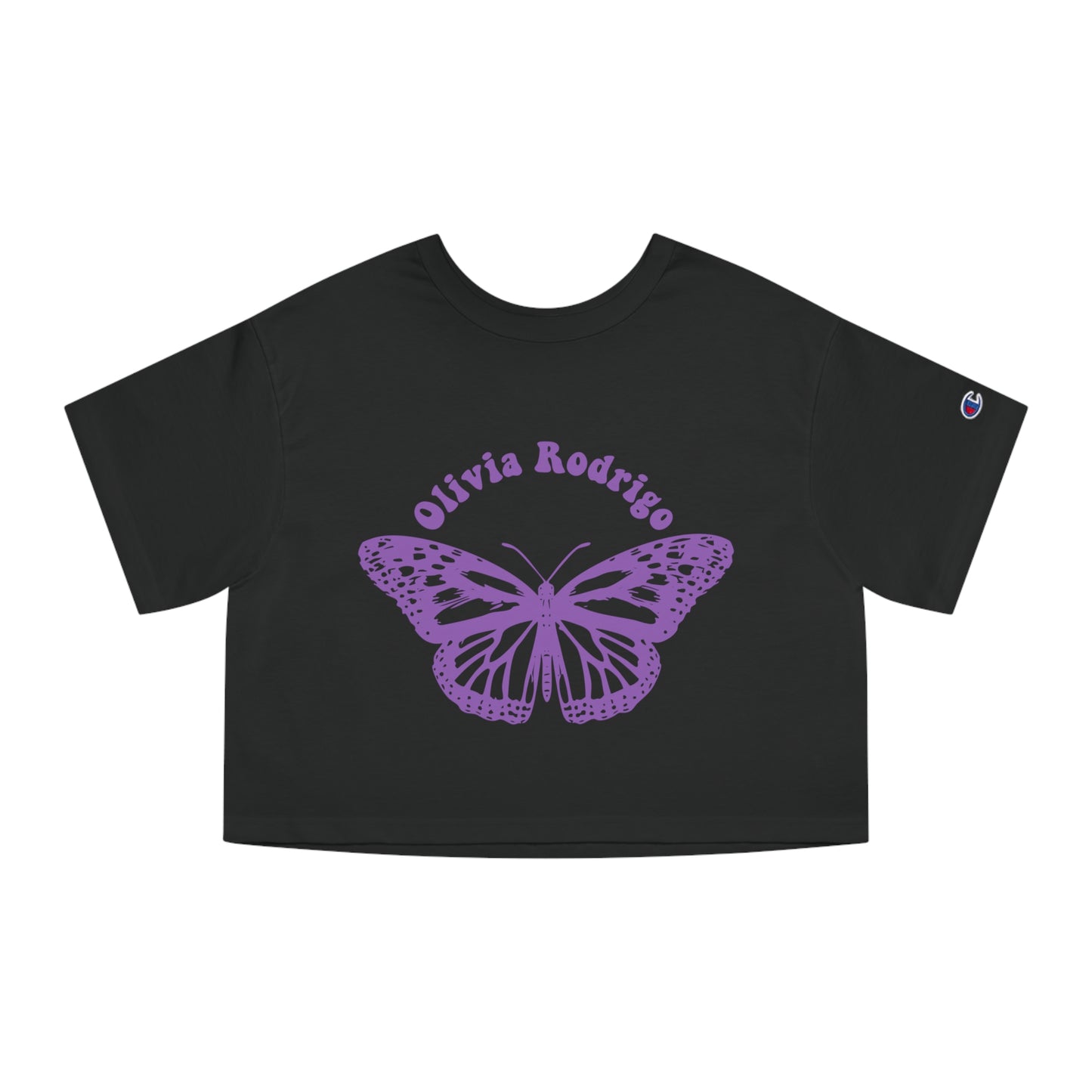 Olivia Rodrigo Women's Cropped t-shirt - With Butterfly