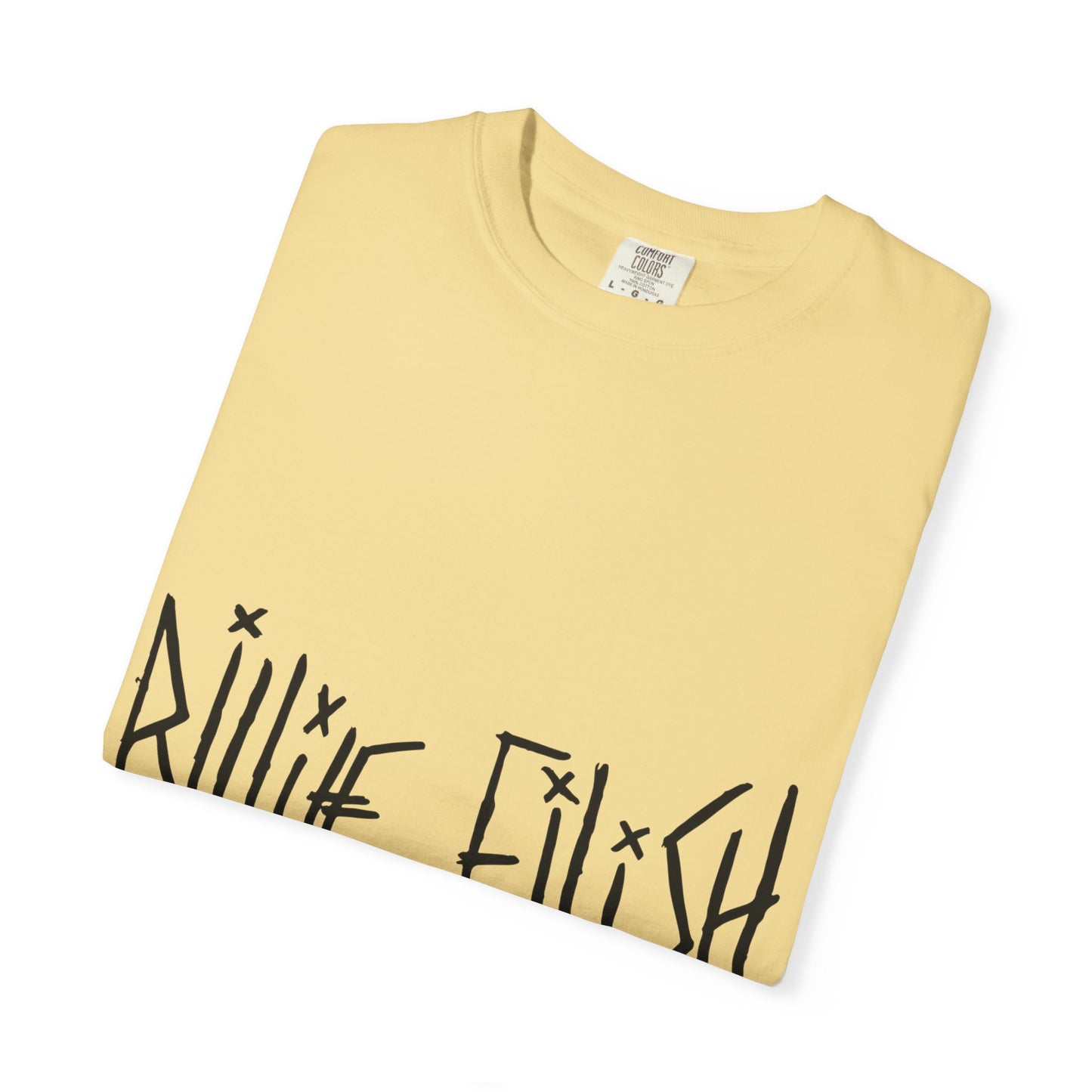 Twisted Ink Font Unisex Dyed T-shirt