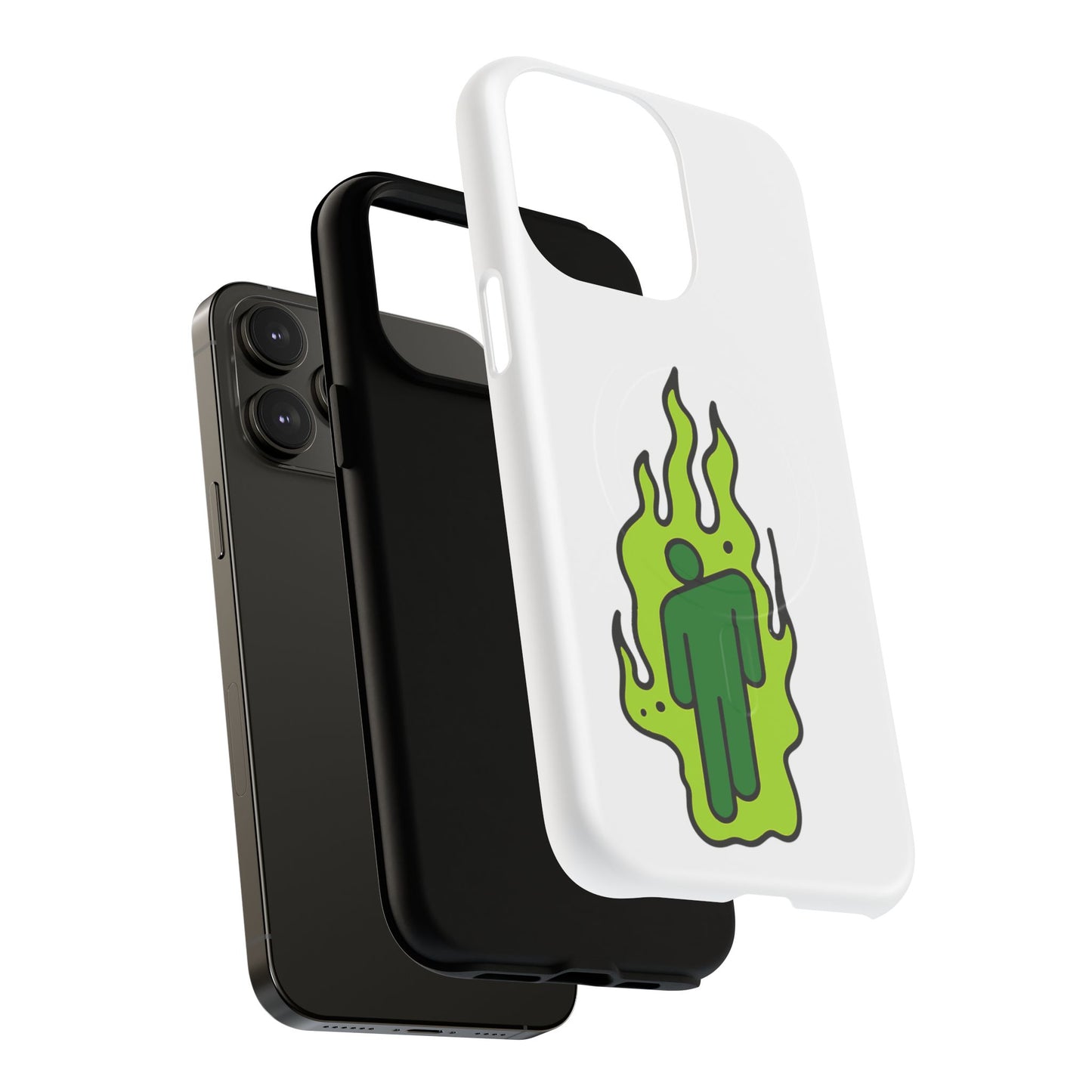 Green Flame Icon Tough Magnetic Case