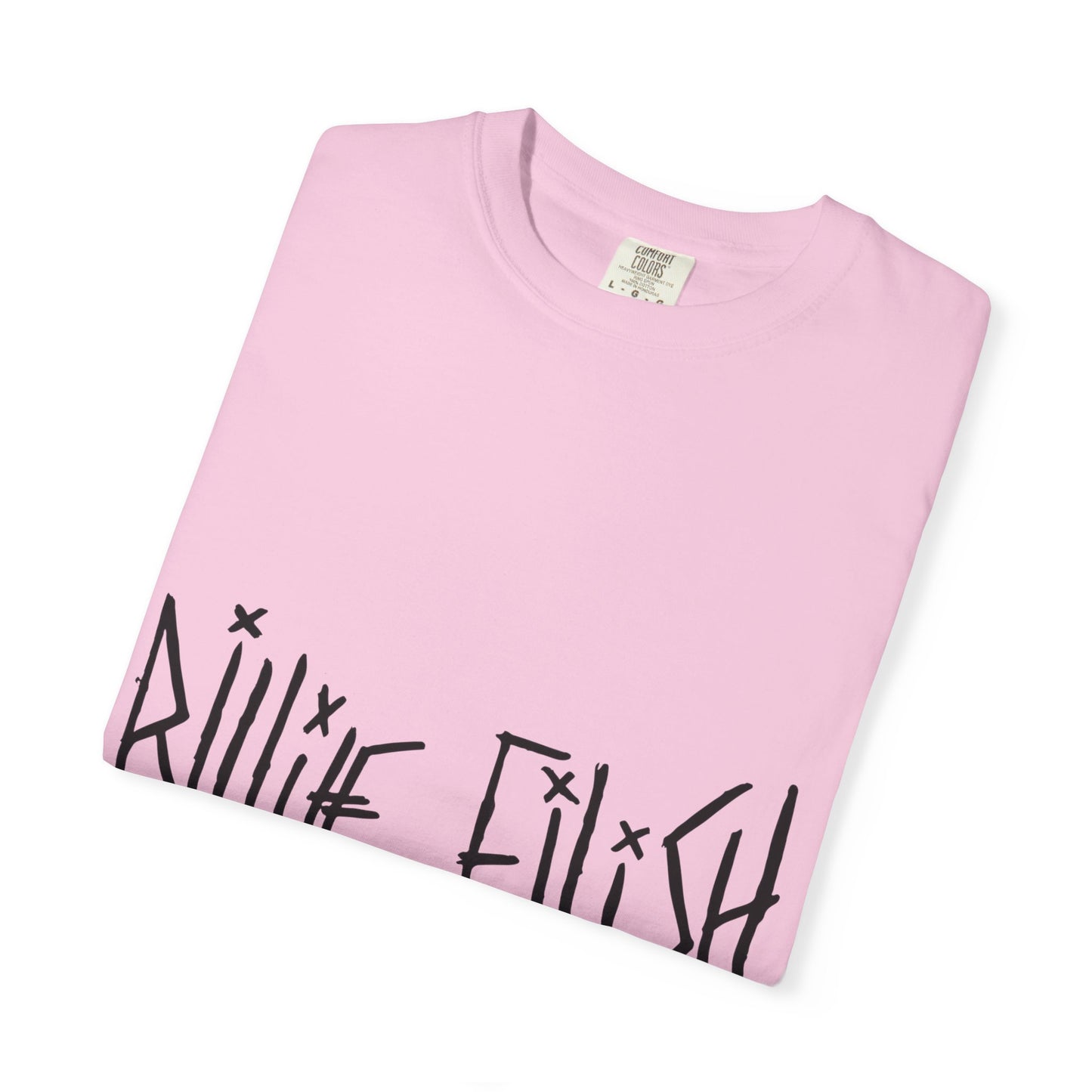 Twisted Ink Font Unisex Dyed T-shirt