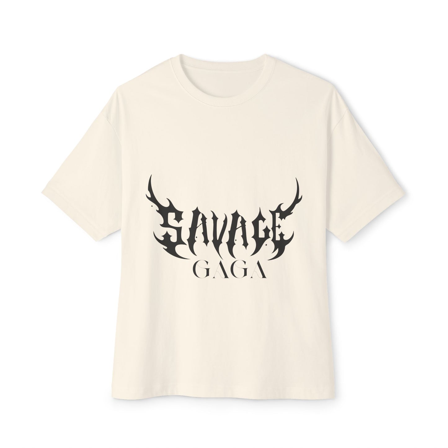Monster Font-Unisex Oversized Tee