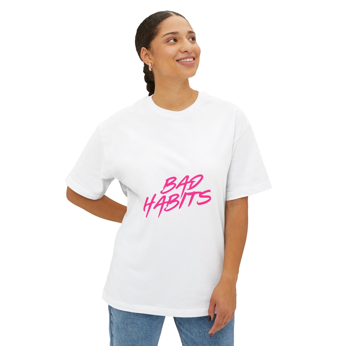 Sun and Waves Minimalist Oversized Boxy Tee