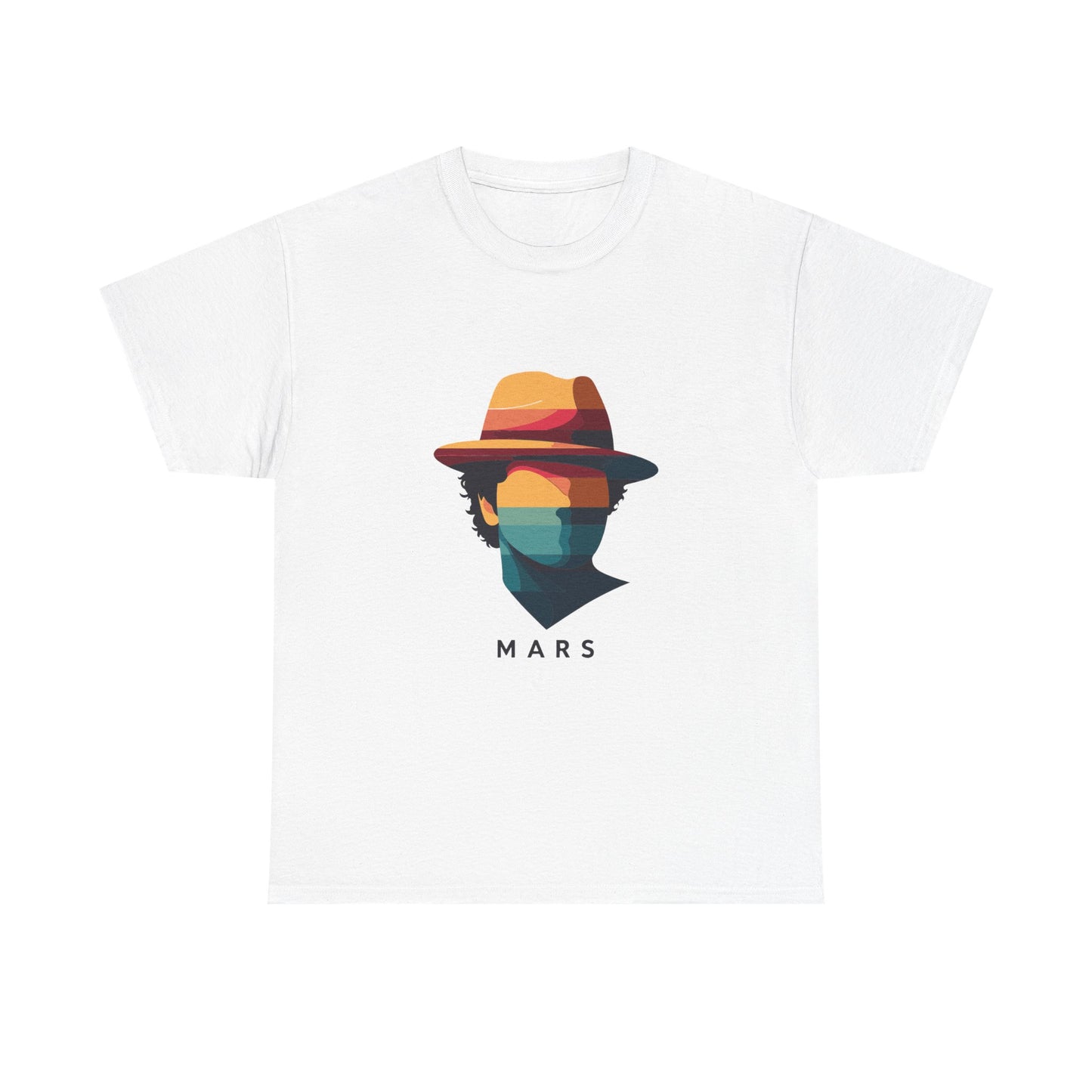 Funk Shadow Portrait Unisex Heavy cotton Tee