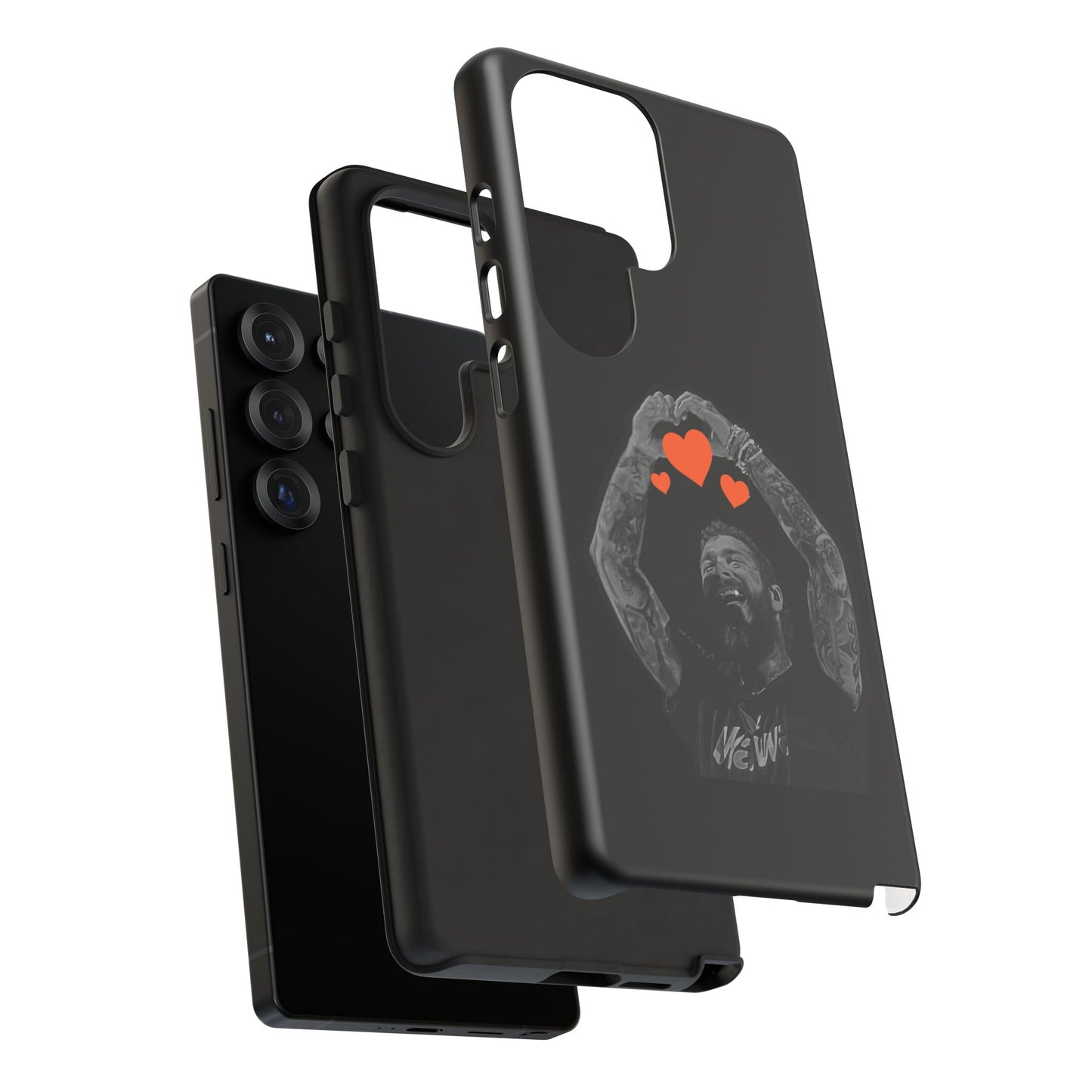 Tough Samsung Case (S20–S25) – Post Malone Heartfelt Wishes