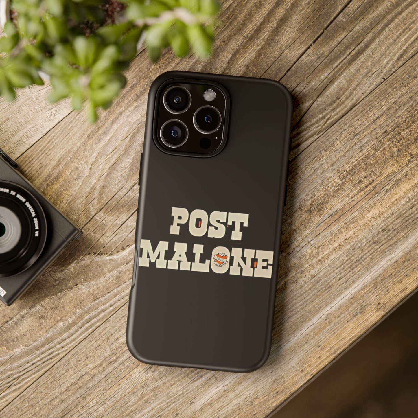 Tough iPhone Case (12–16 Pro Max) – Post Malone Bold Design