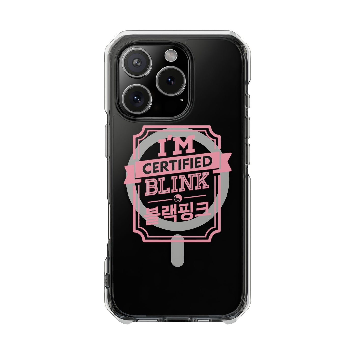 Certified BLINK Badge - Magnetic Clear Impact Case