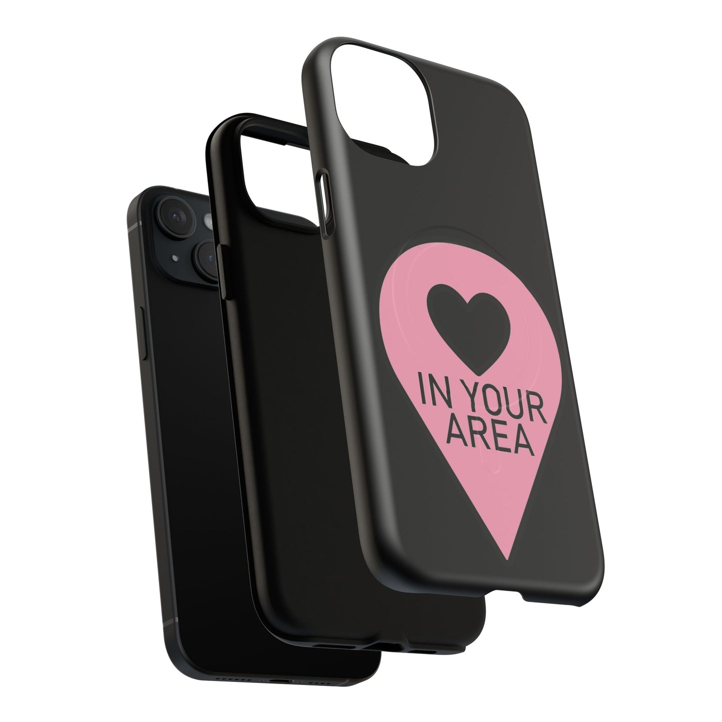 Iphone In Your Area Pin Marker - Tough Magnetic Phone Case