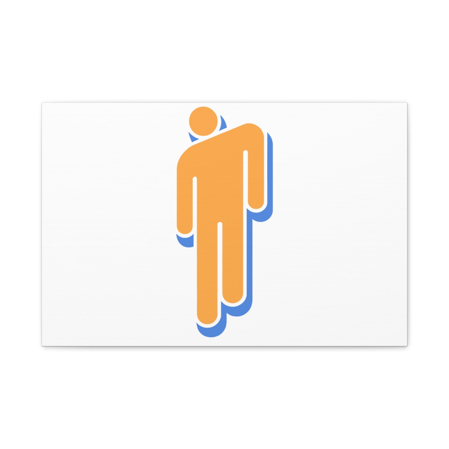 Walk Alone Icon Matte Canvas