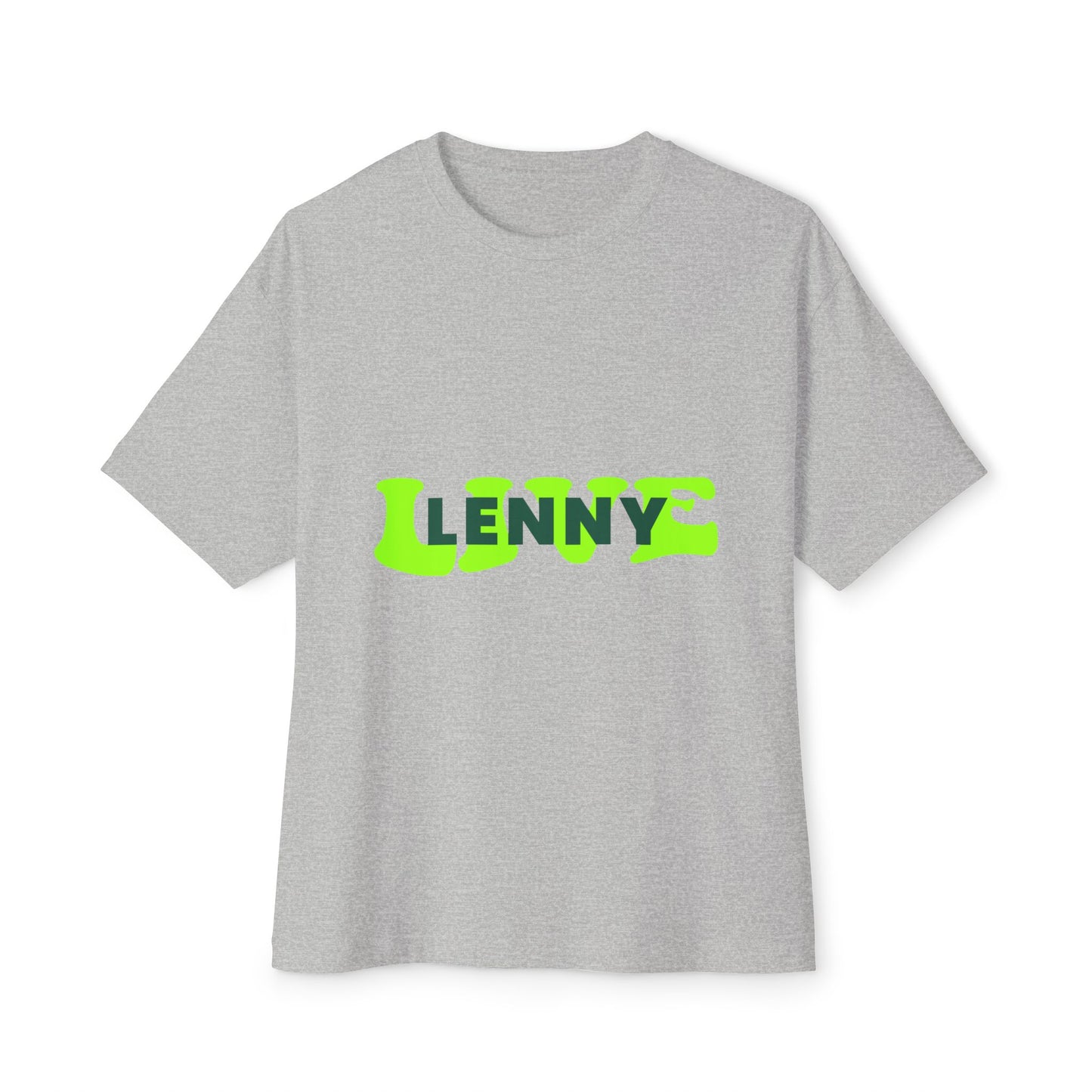 Live Lenny Pop Unisex Oversized Boxy tee