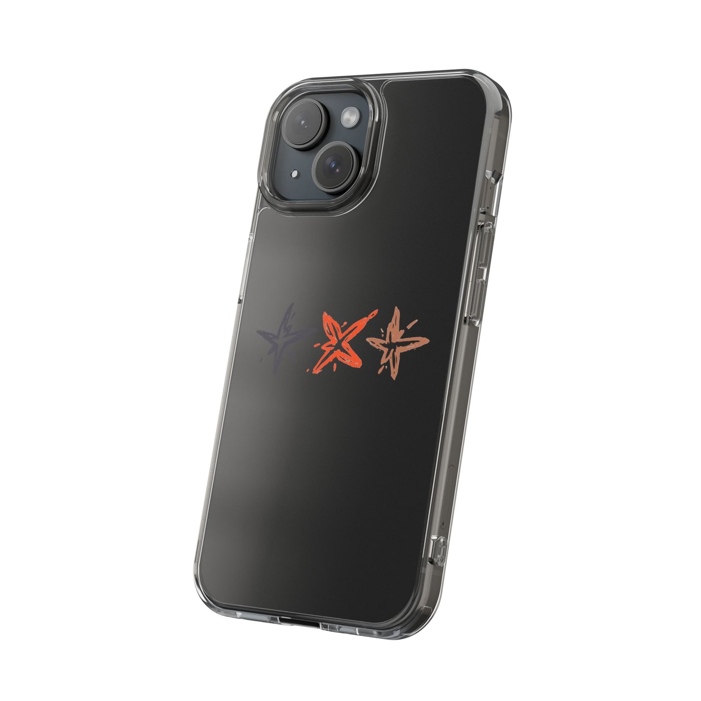 Starlit Threads Clear Cases