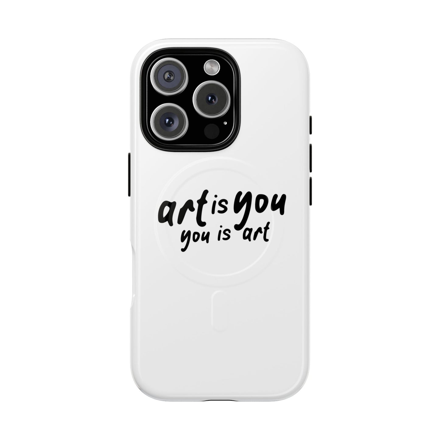 Red Scribble Heart Tough Magnetic Case