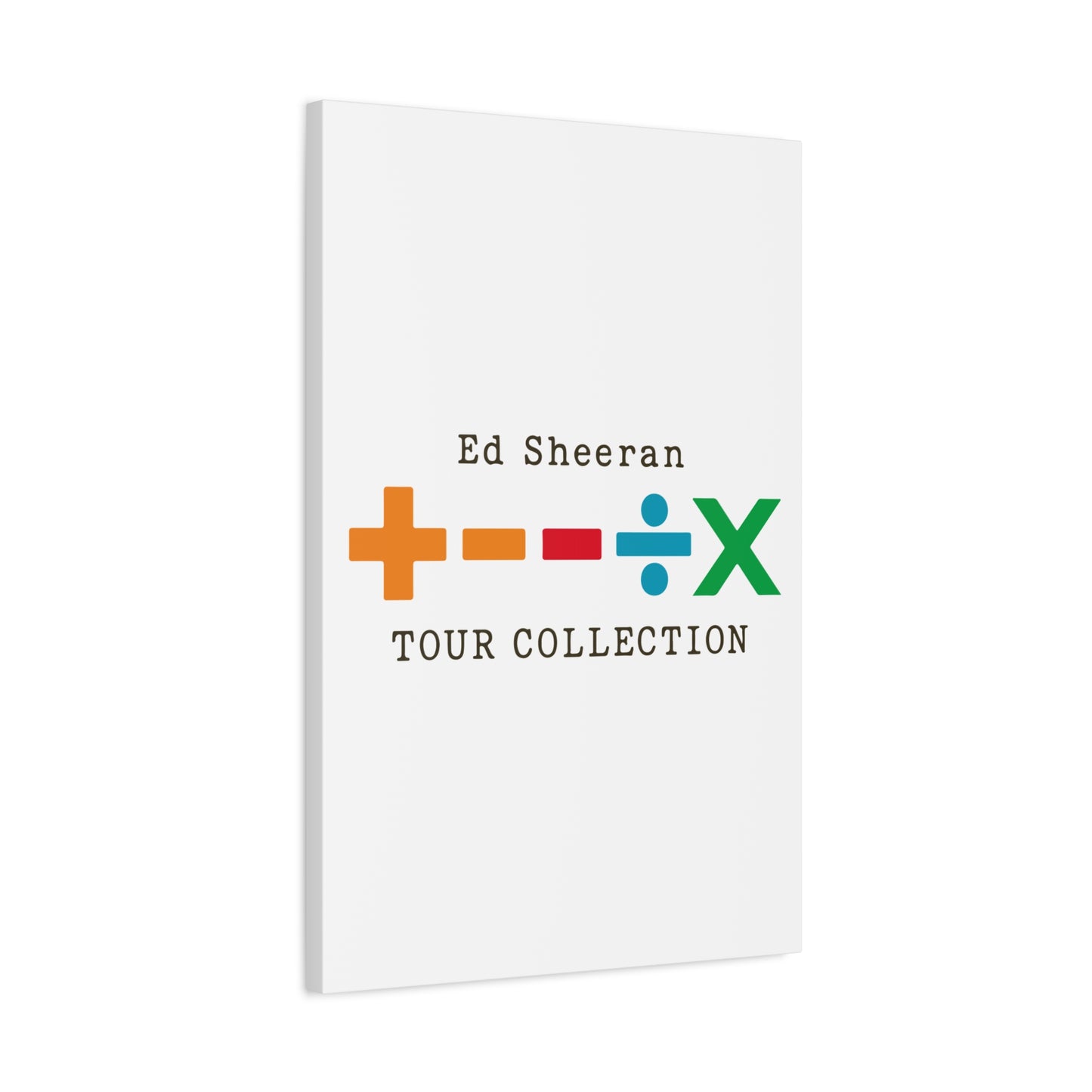 Matte Stretched Canvas, 1.25" Depth – Ed Sheeran Edition