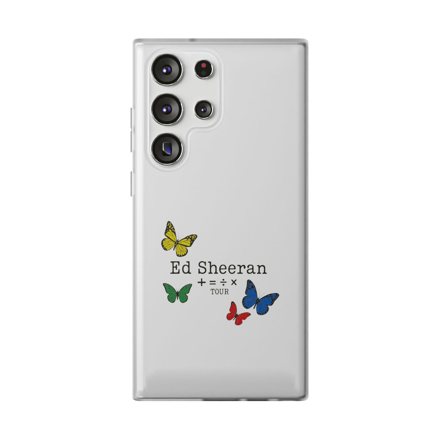 Ed Sheeran Butterfly Flexi Case | Samsung S10–S25