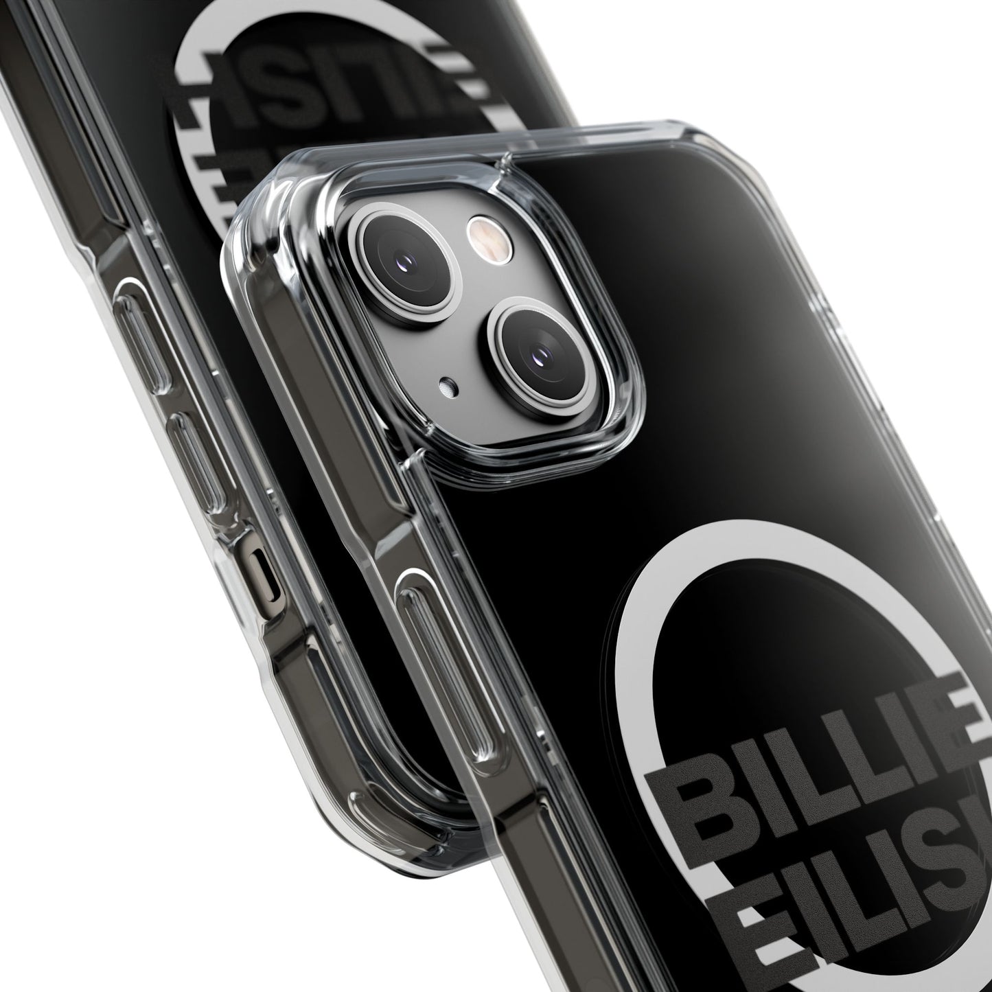 Stacked Glow Text Magnetic Clear Impact Case