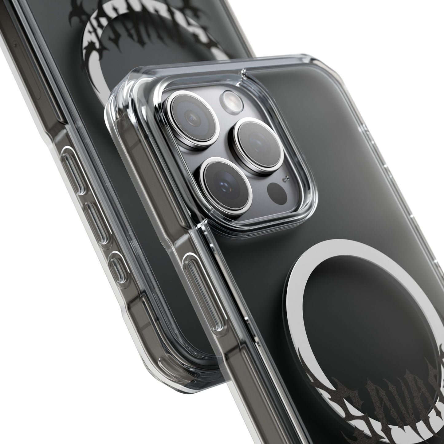 Monster Font Magnetic clear case