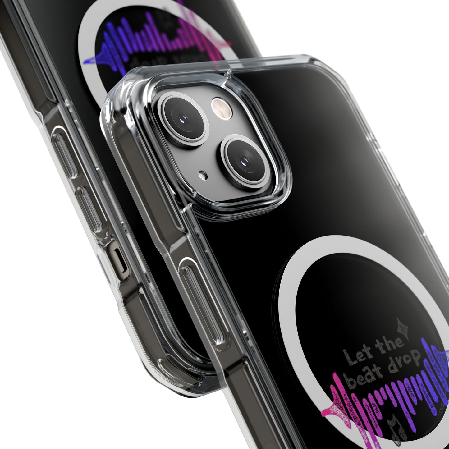 Bold Beats Visualizer Magnetic clear Impact Case