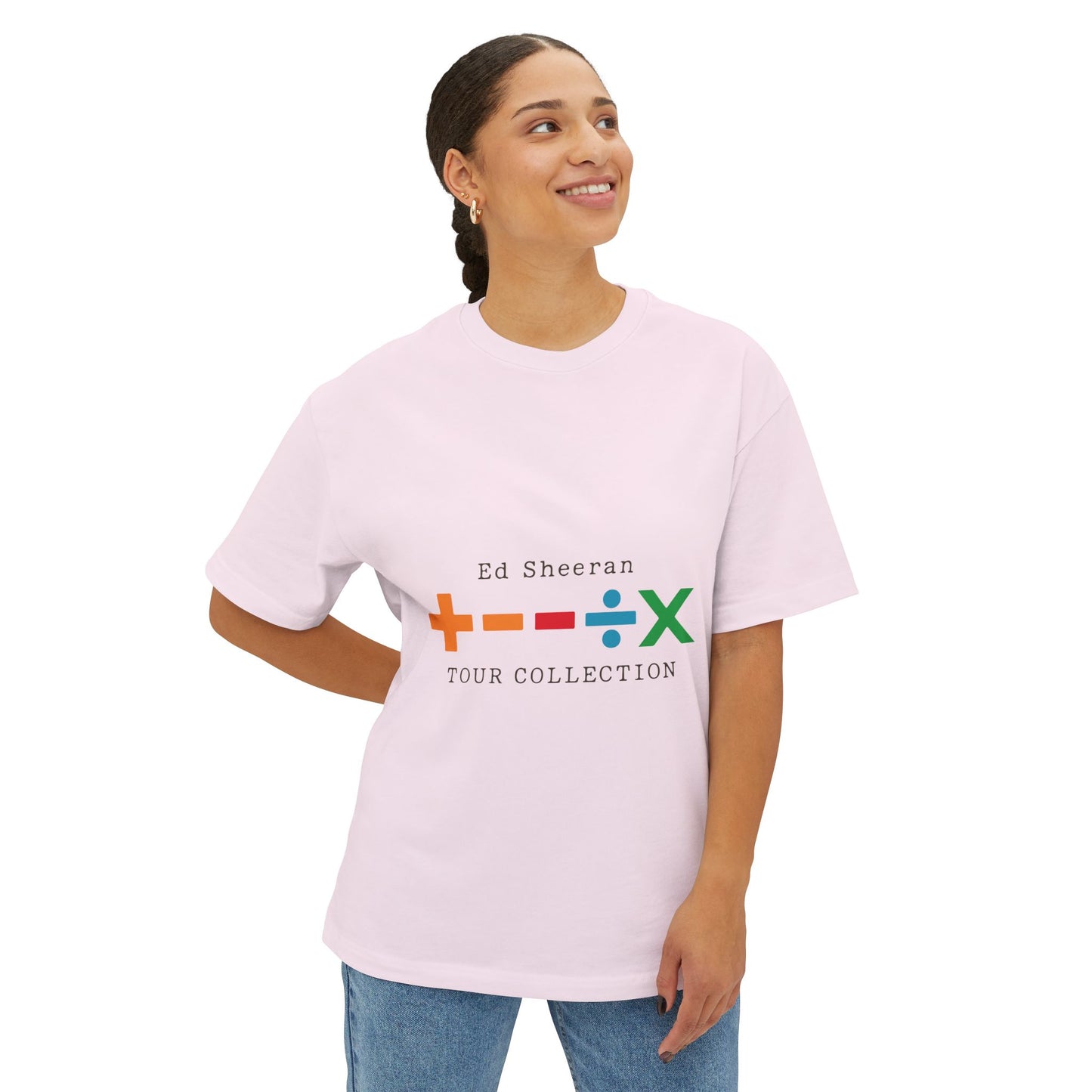 Unisex Oversized Boxy Tee – Ed Sheeran Edition