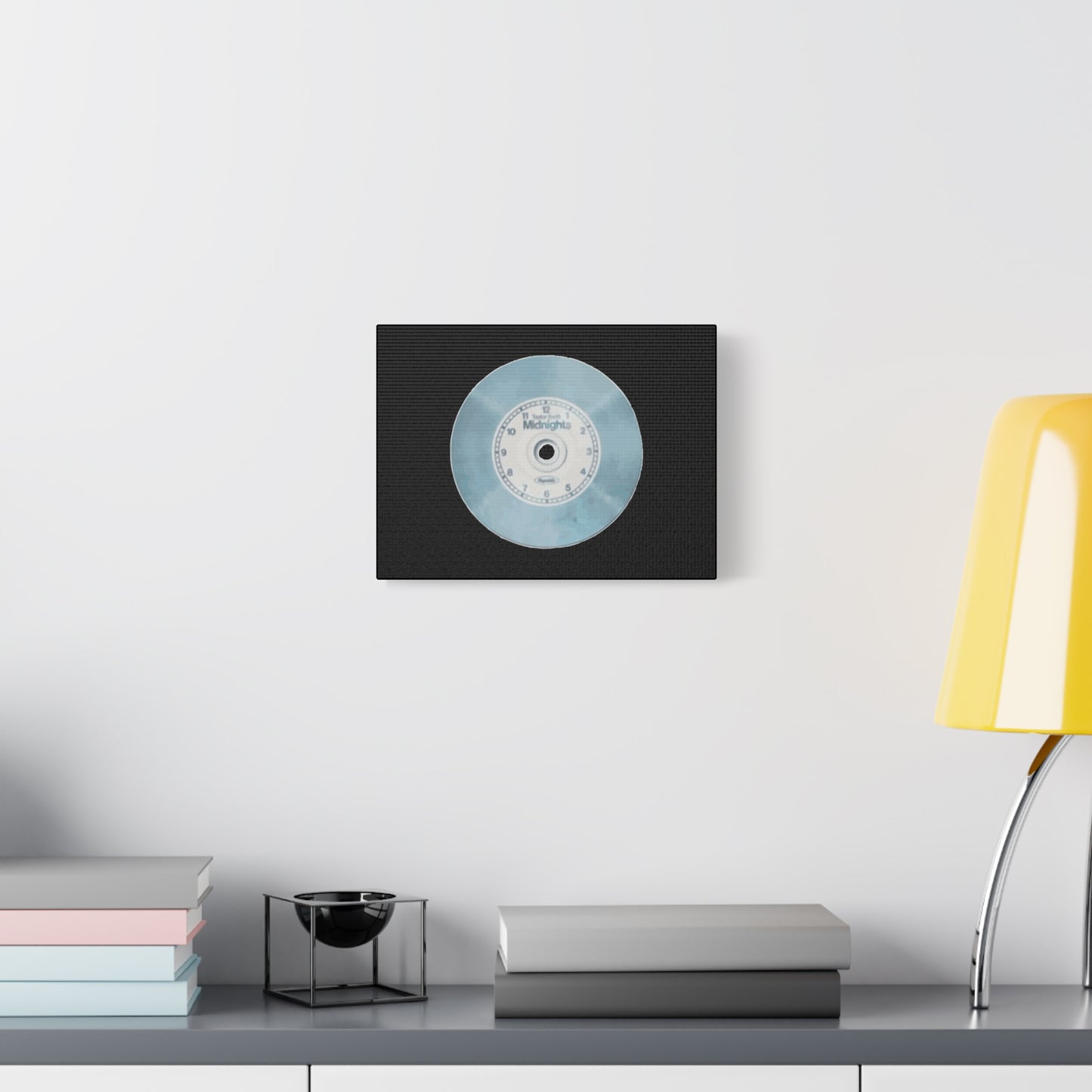 Midnight Vinyl Vibes Matte Canvas